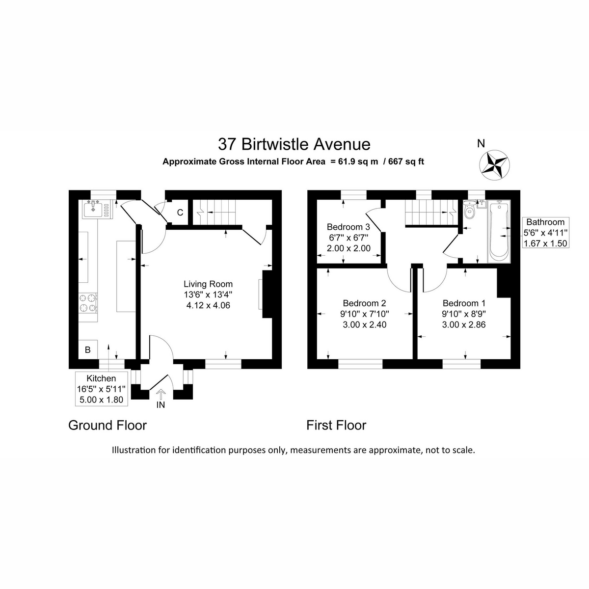 37, Birtwistle Avenue, Lancashire floorplan