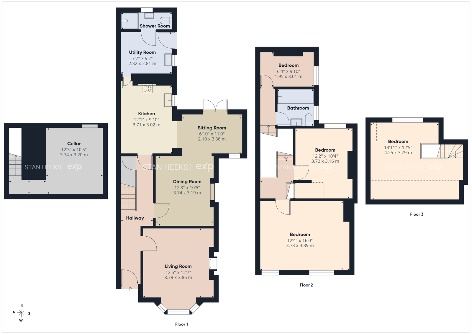 44, Heath Street, Stourbridge floorplan
