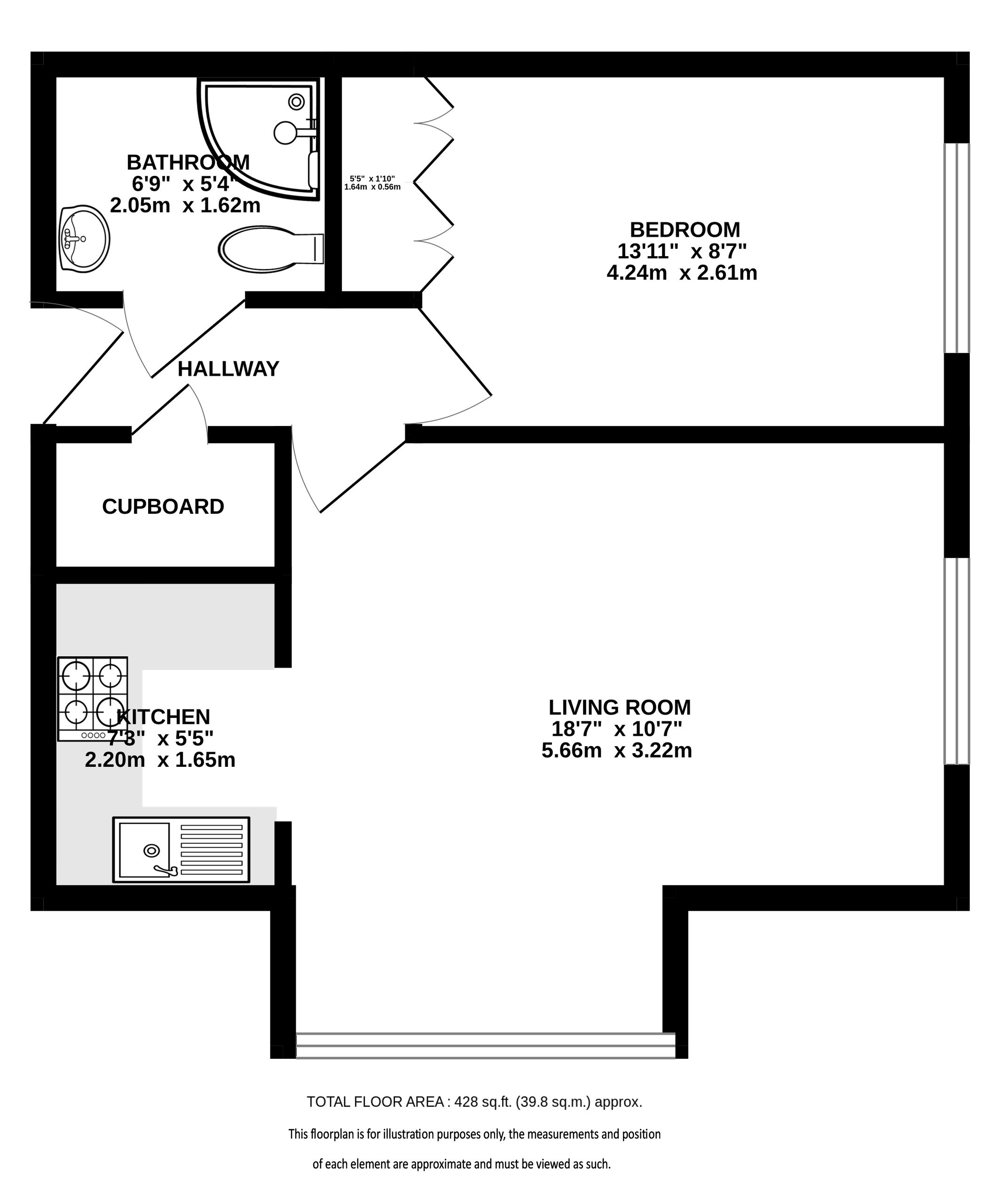 Roundwood Lane, Hertfordshire floorplan