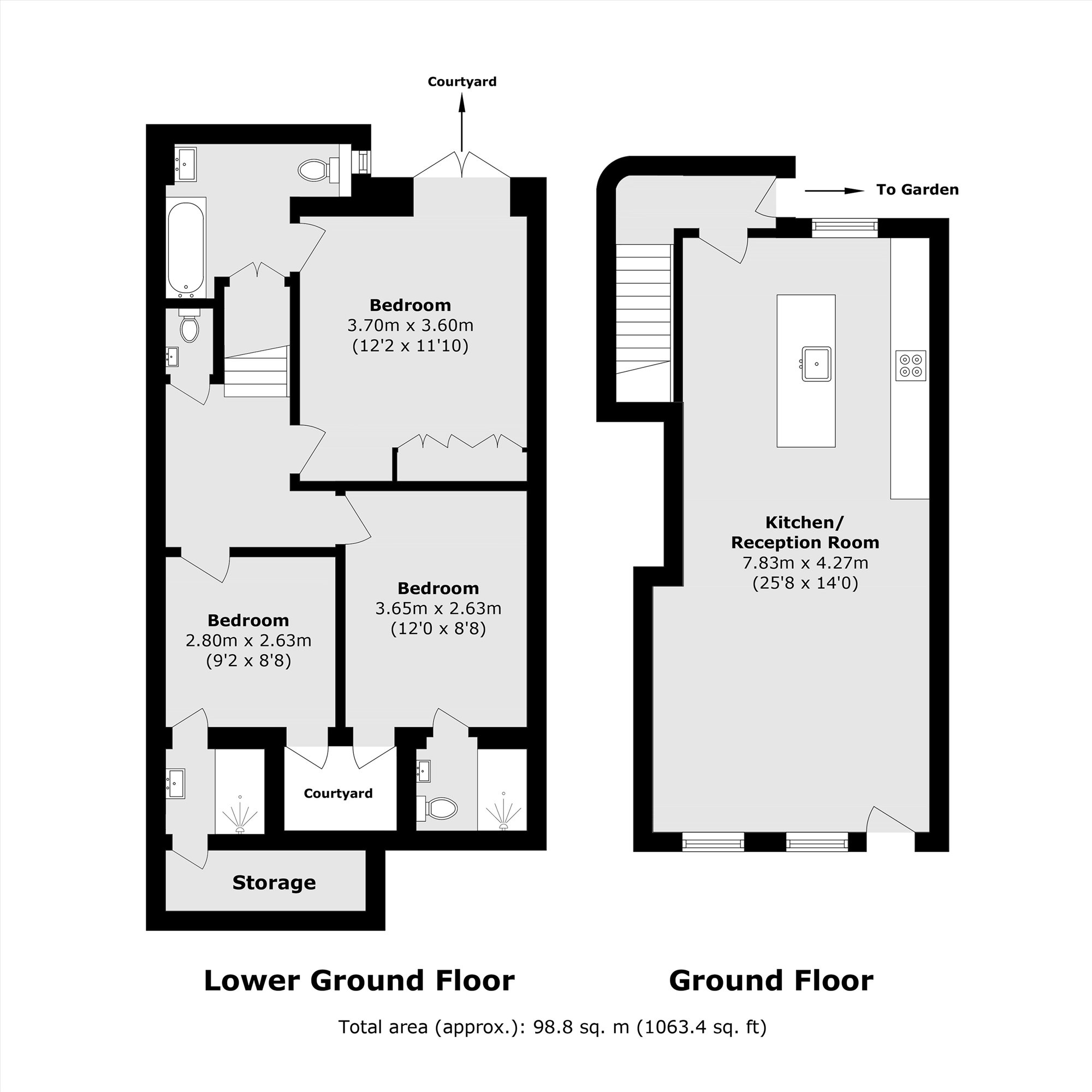 7, Mozart Street, London floorplan