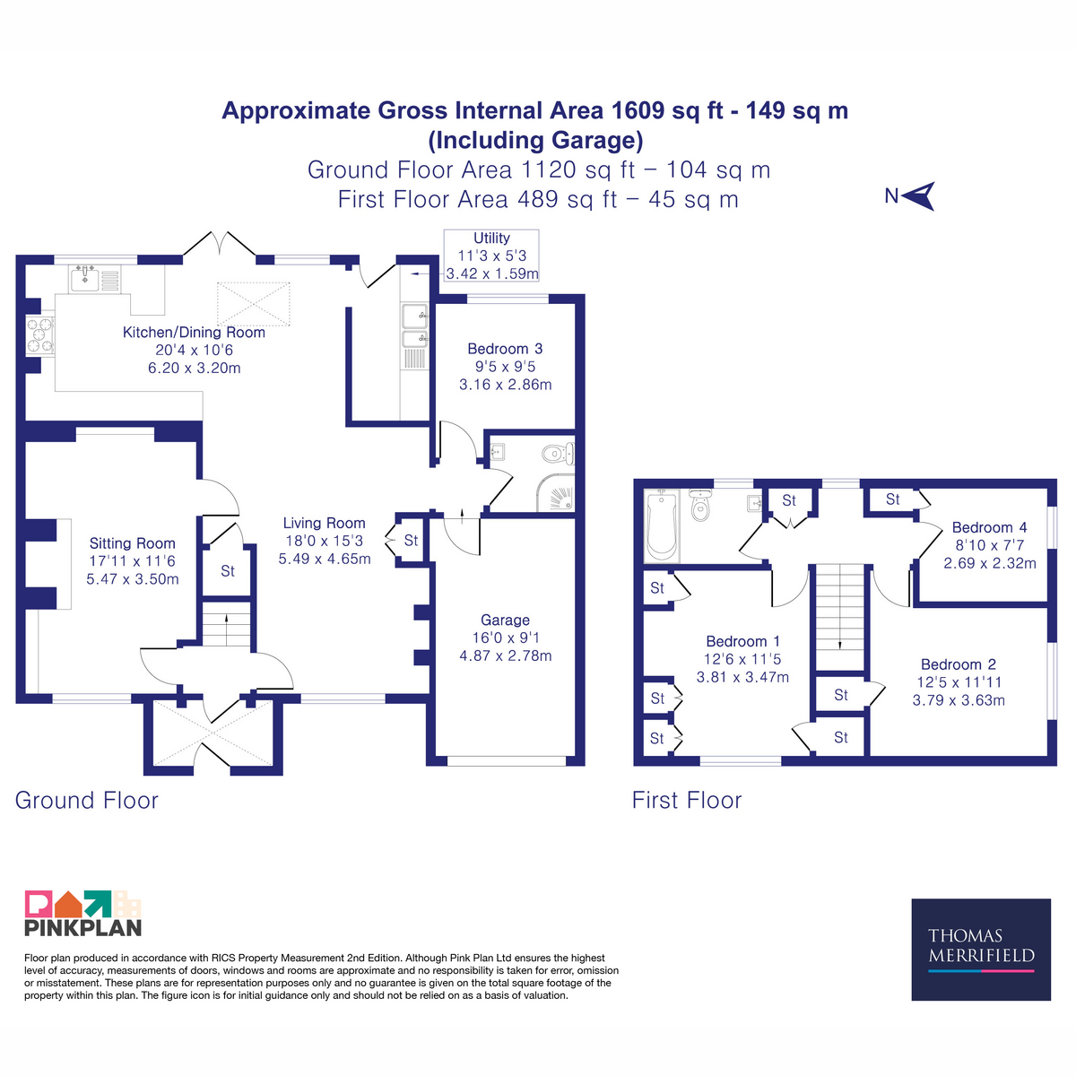10, The Glebe, Culham floorplan