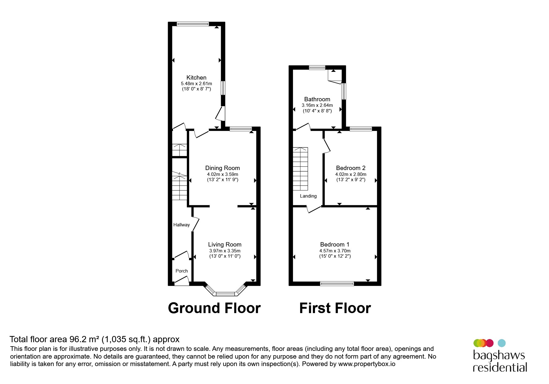 773, London Road, Derby floorplan