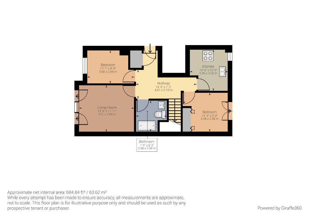 Hermand Street, Edinburgh floorplan