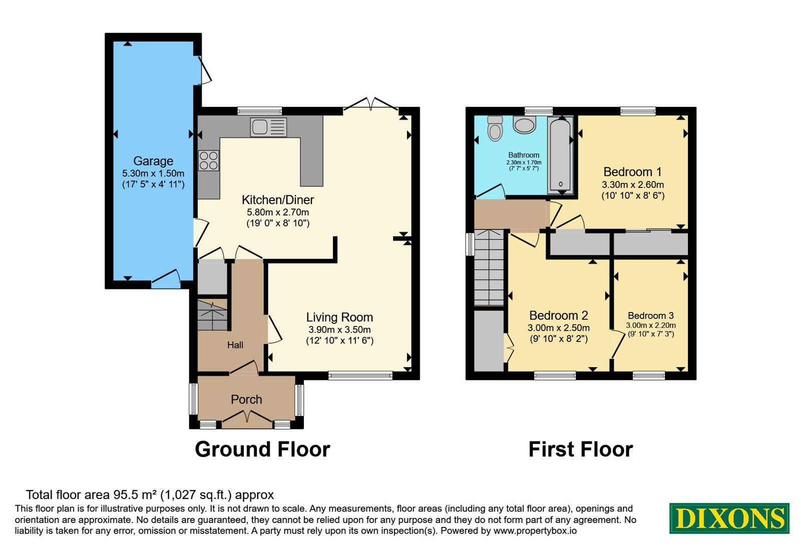 40, Cofton Road, West Midlands floorplan