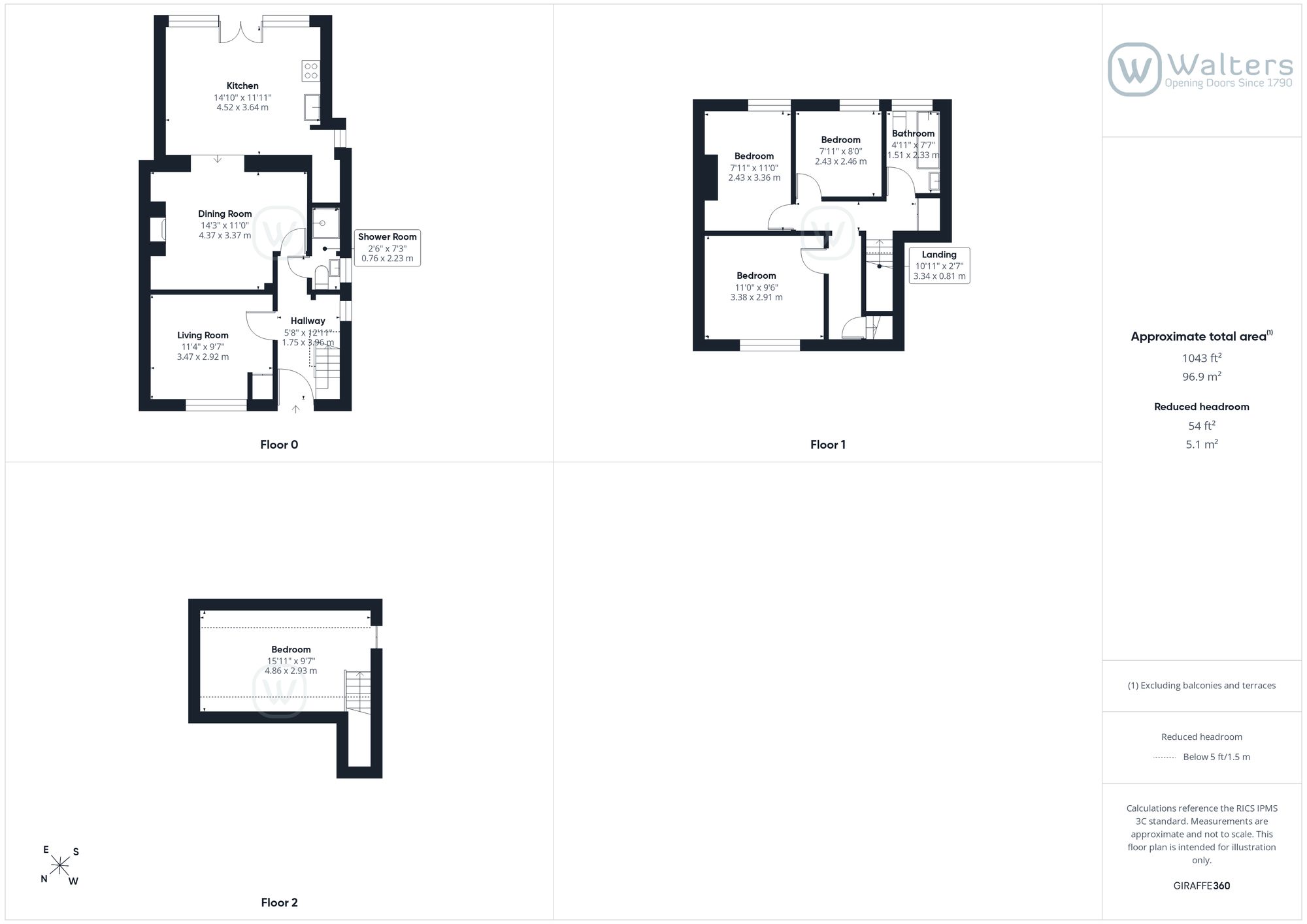 39 Westwick Gardens, Lincoln floorplan