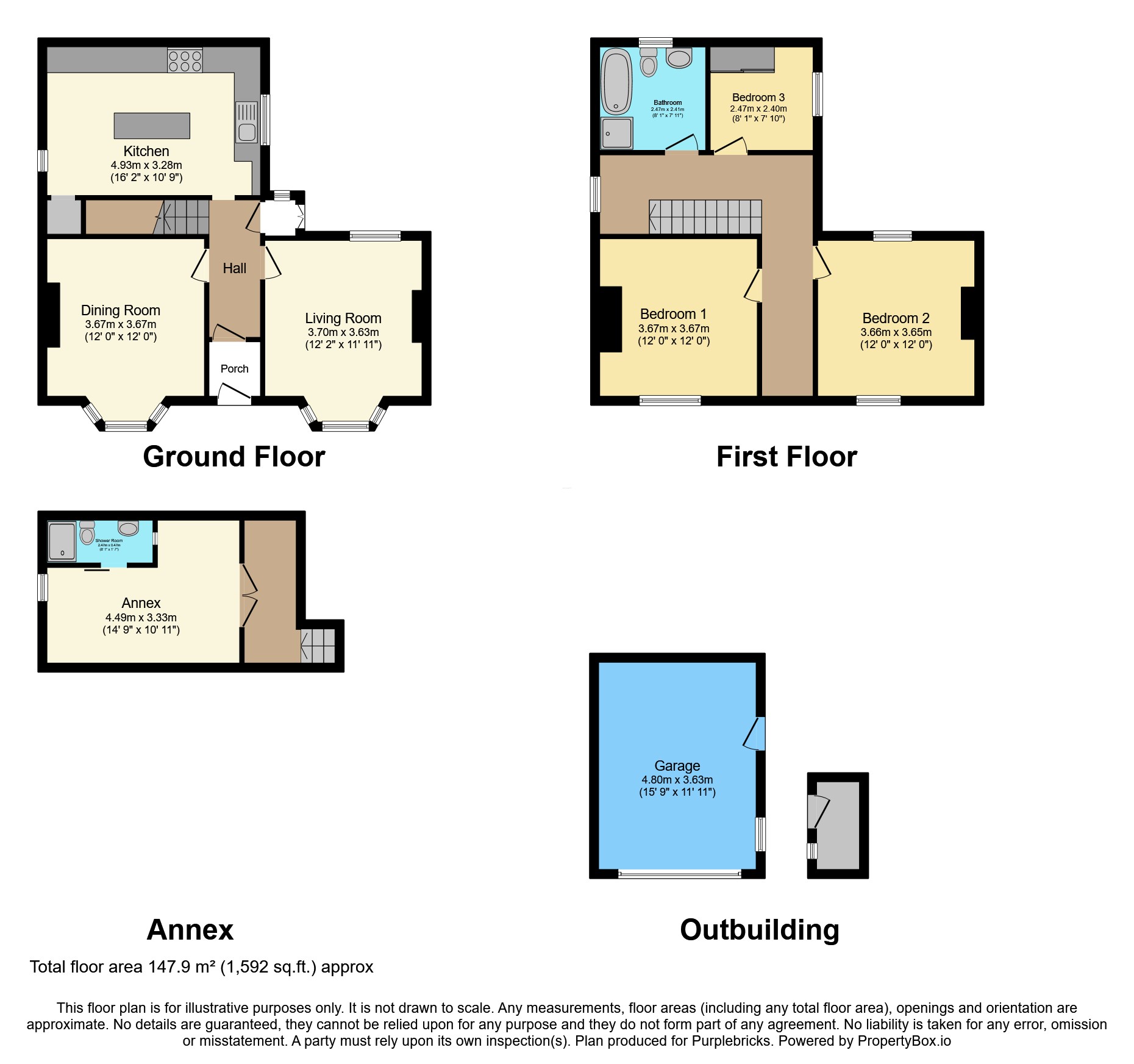 13, Main Street, Swadlincote floorplan