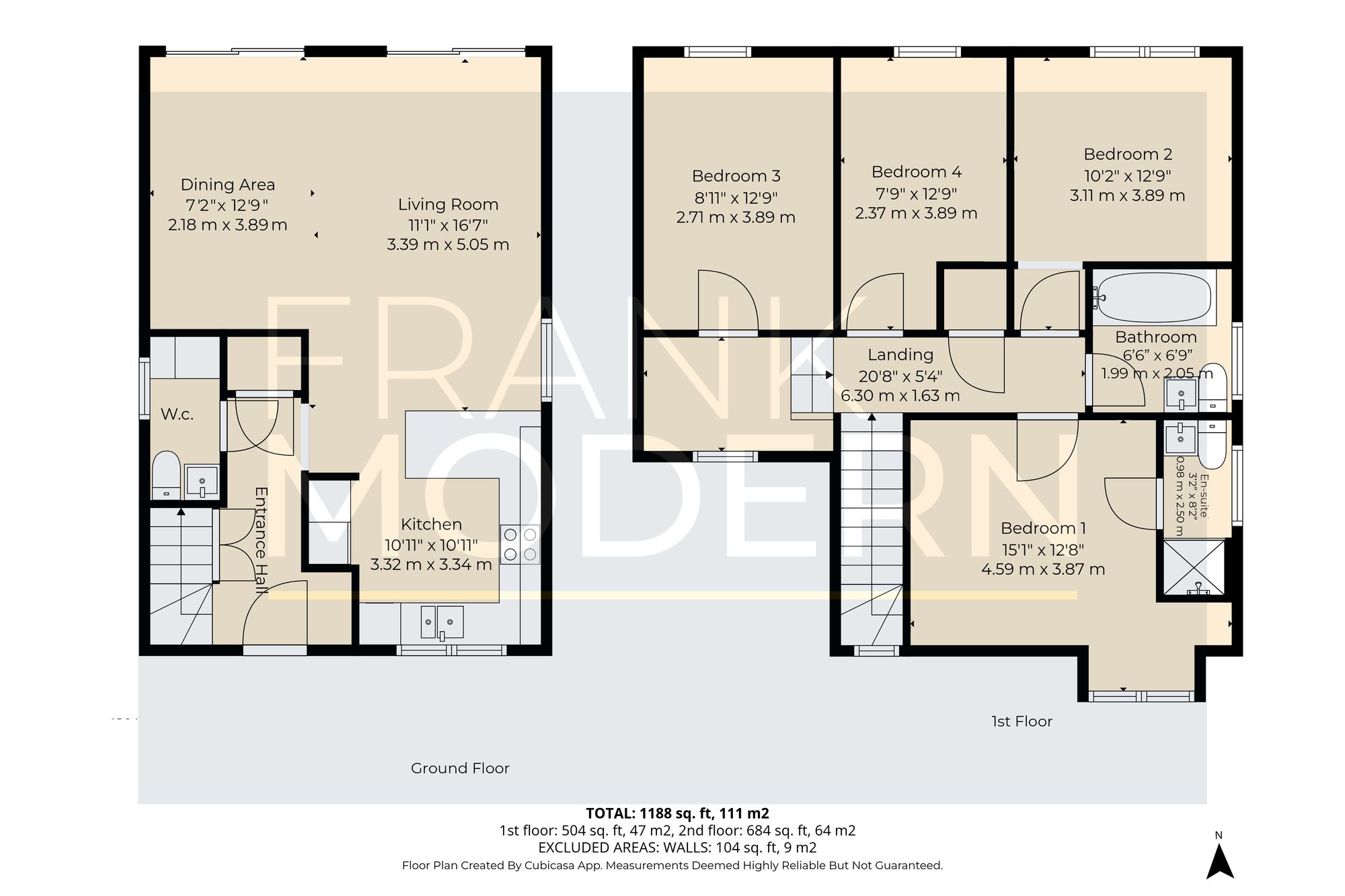 9 Forrest Drive, Peterborough floorplan