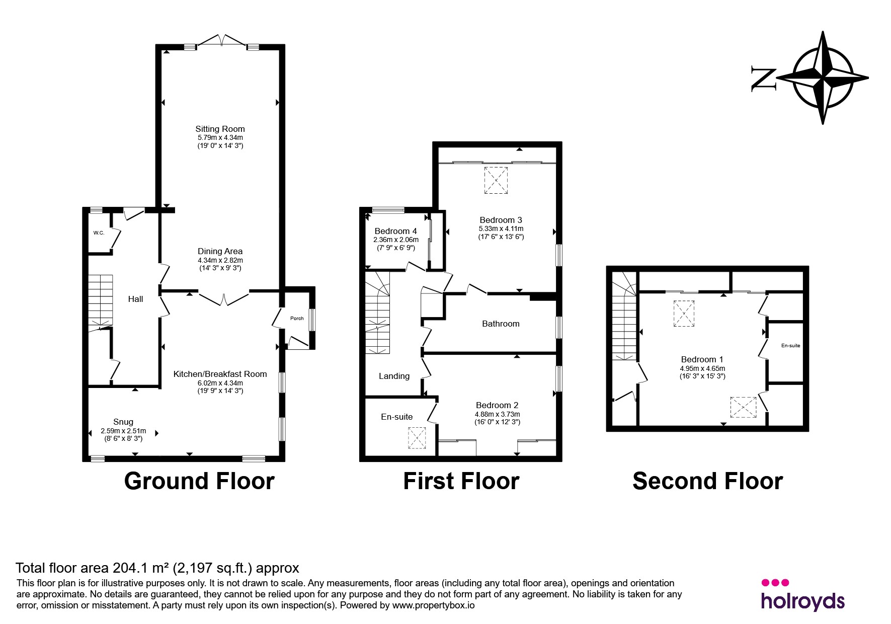 Greensyke House, Pole Road, Keighley floorplan
