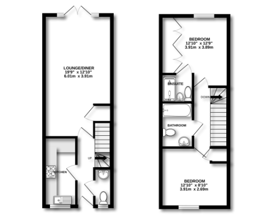 46, Compass Rose Road, Aldershot floorplan