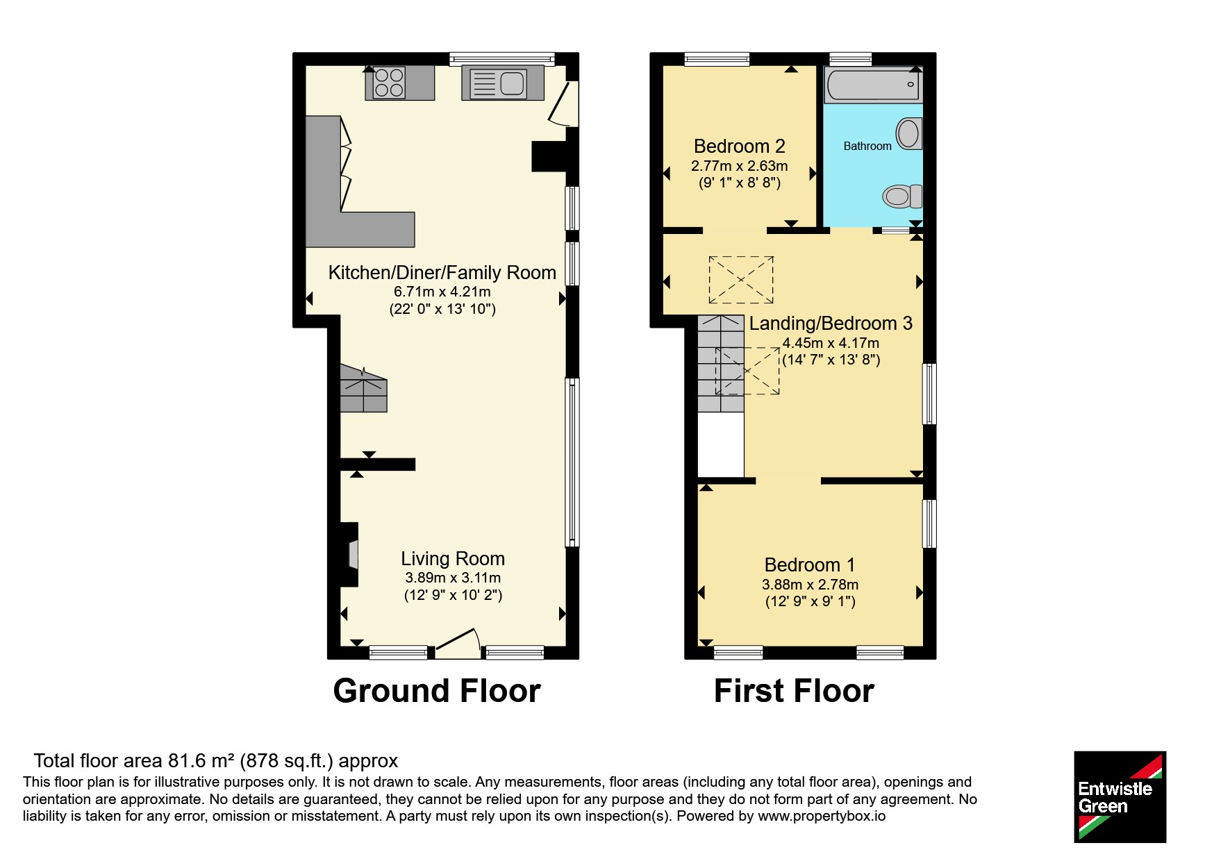 Barn At The Rear Of, 17, Main Street (Billys Barn), Lancaster floorplan