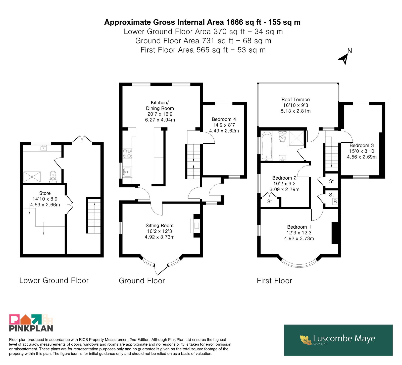Leadown, Knowle Road, Salcombe floorplan