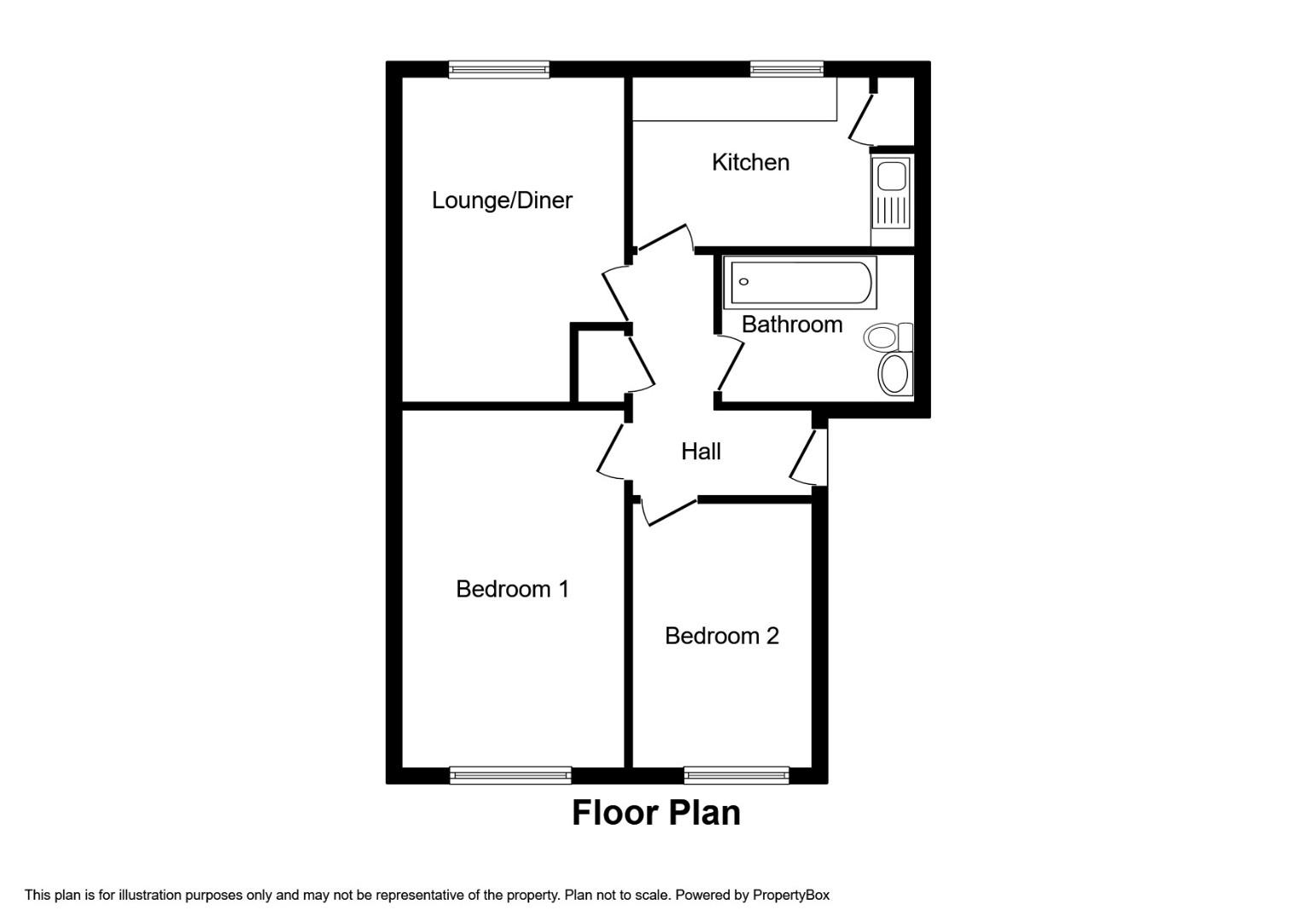 4, Websters Yard, Kendal floorplan