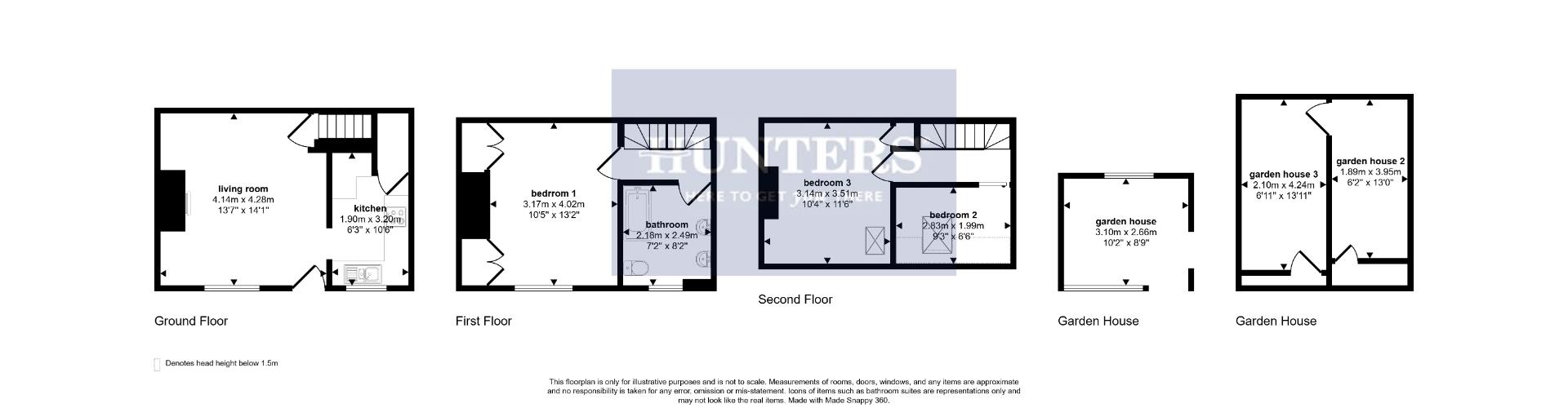 16, Watt Street, Bradford floorplan