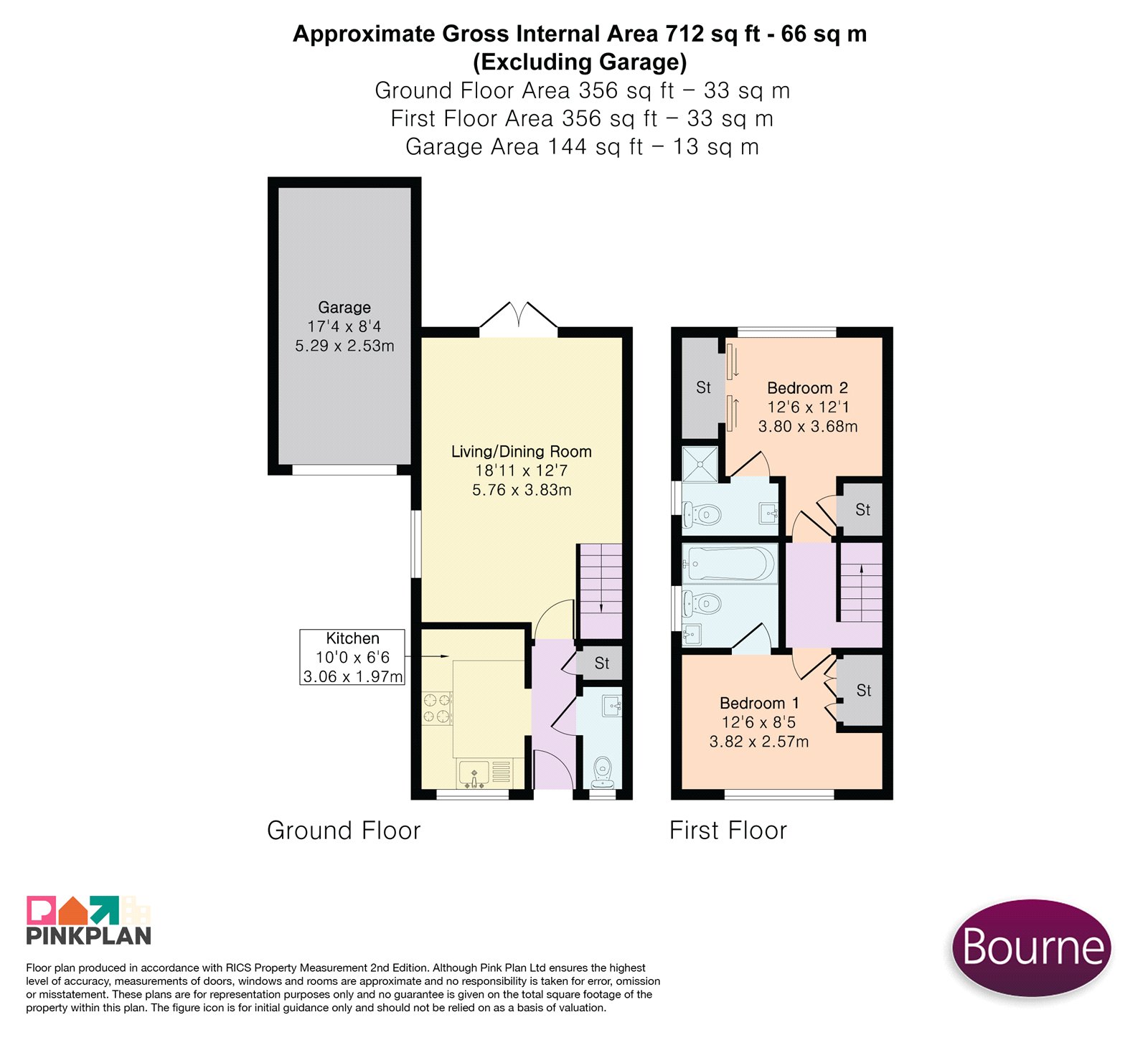 15, Lincoln Close, Ash Vale floorplan