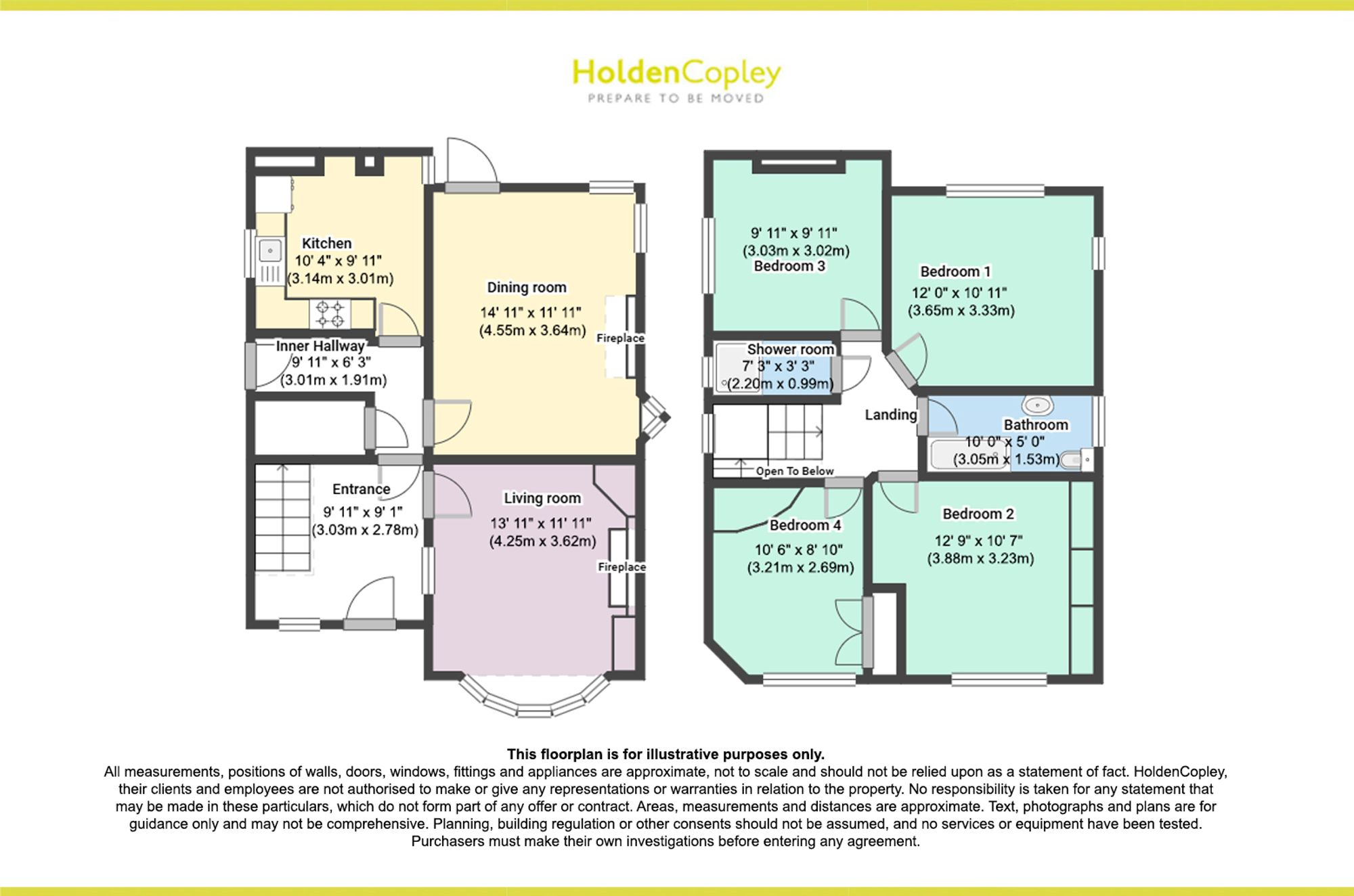 24 Willoughby Avenue, Nottingham floorplan