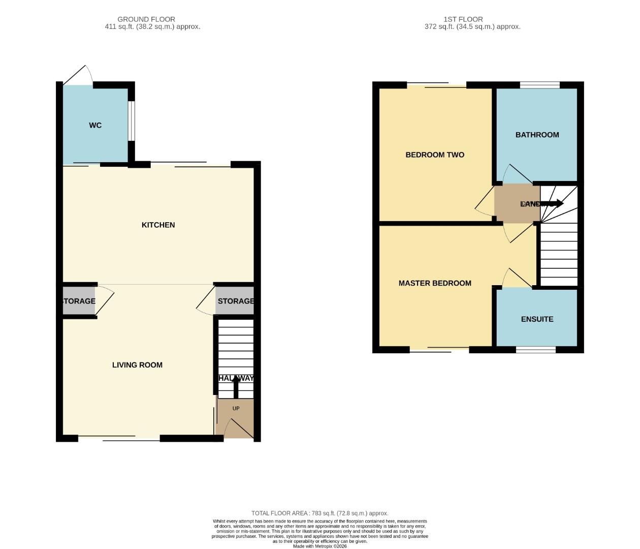 5, Railway Terrace, Bishop Auckland floorplan