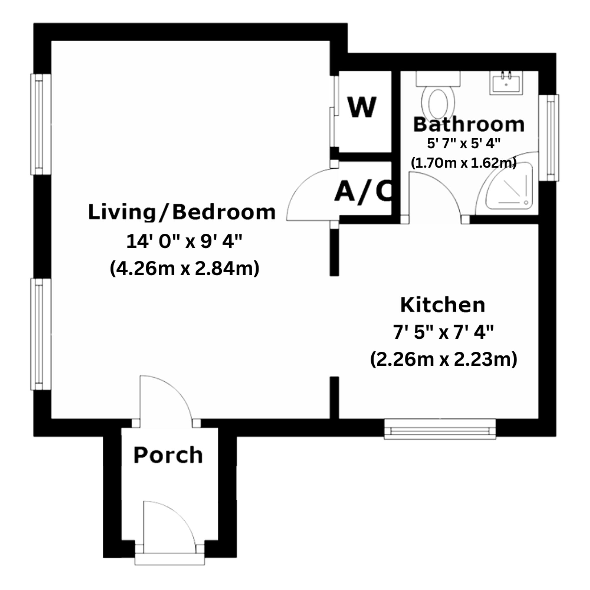 9 Hadleigh Hall Flats Pound Lane, Hadleigh, Ipswich floorplan