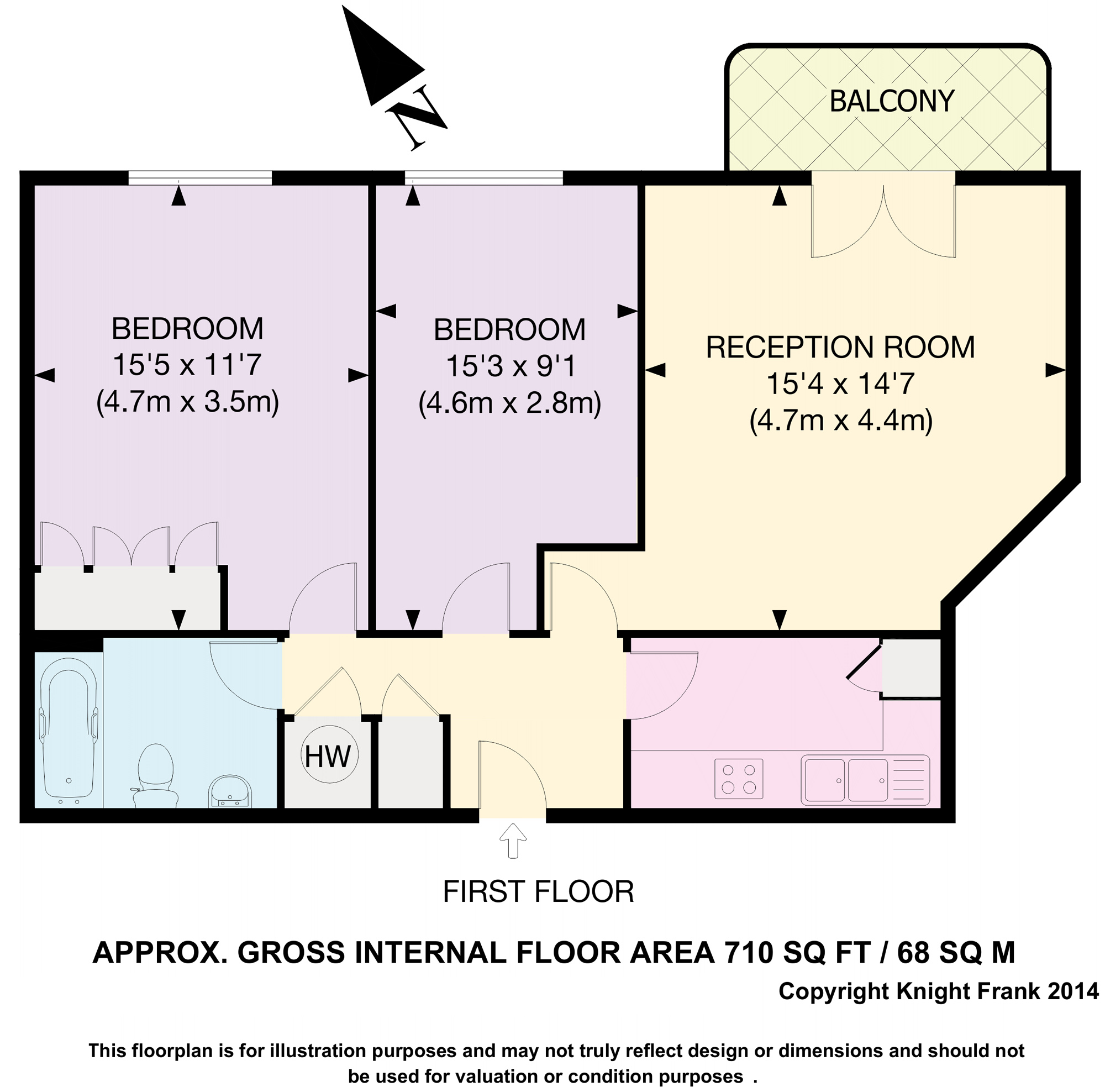 Pierhead Wharf, London floorplan