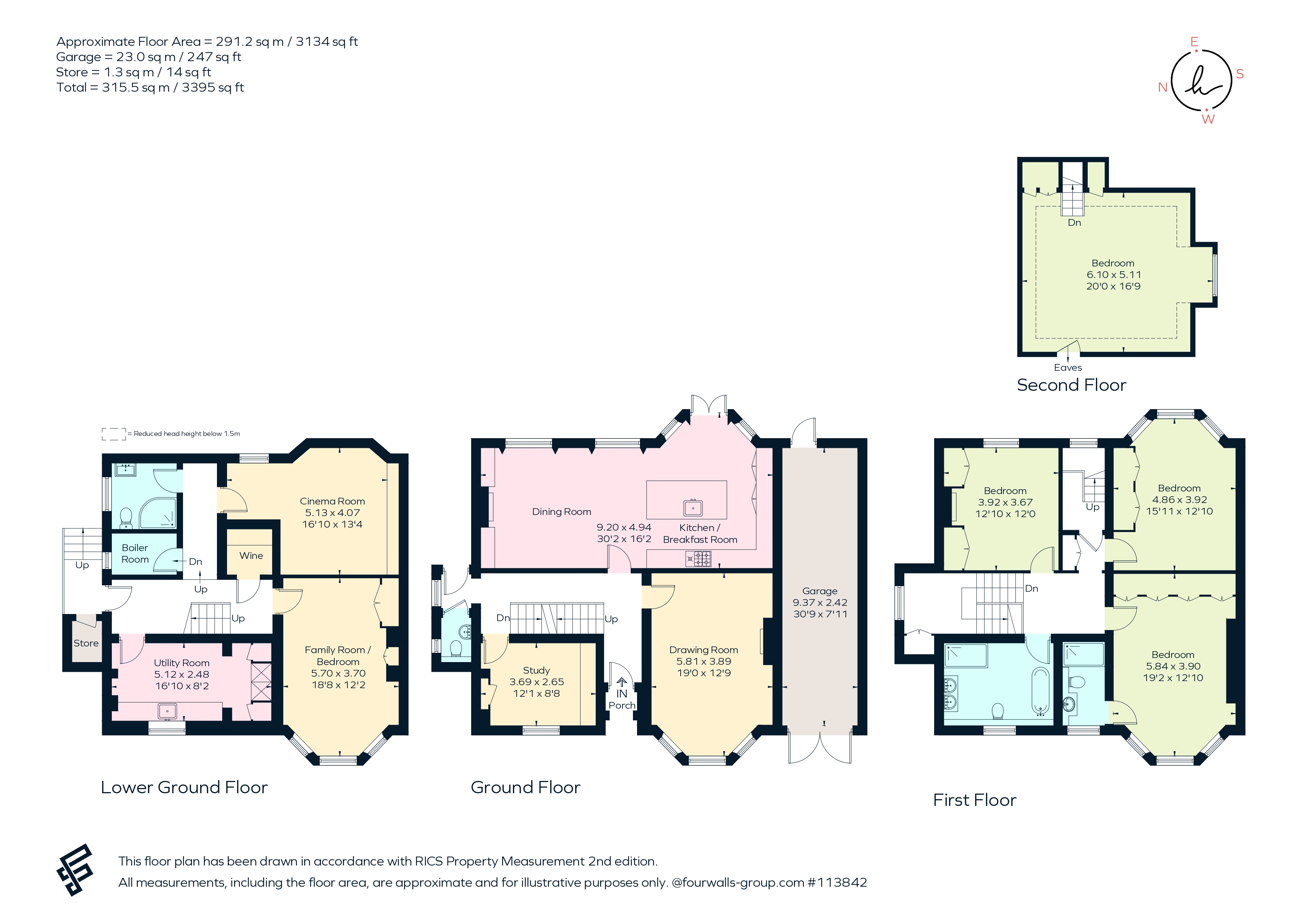 38, St. James Road, Tunbridge Wells floorplan