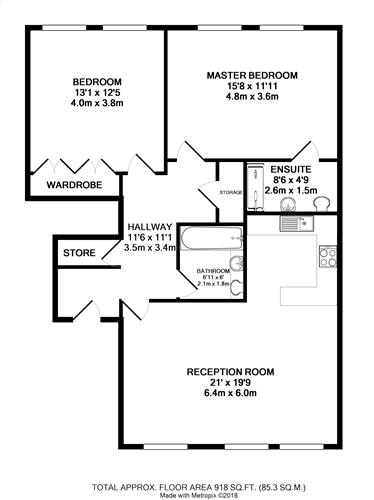 2 Bedrooms Flat to rent in Old Lodge Place, St Margarets, Twickenham TW1