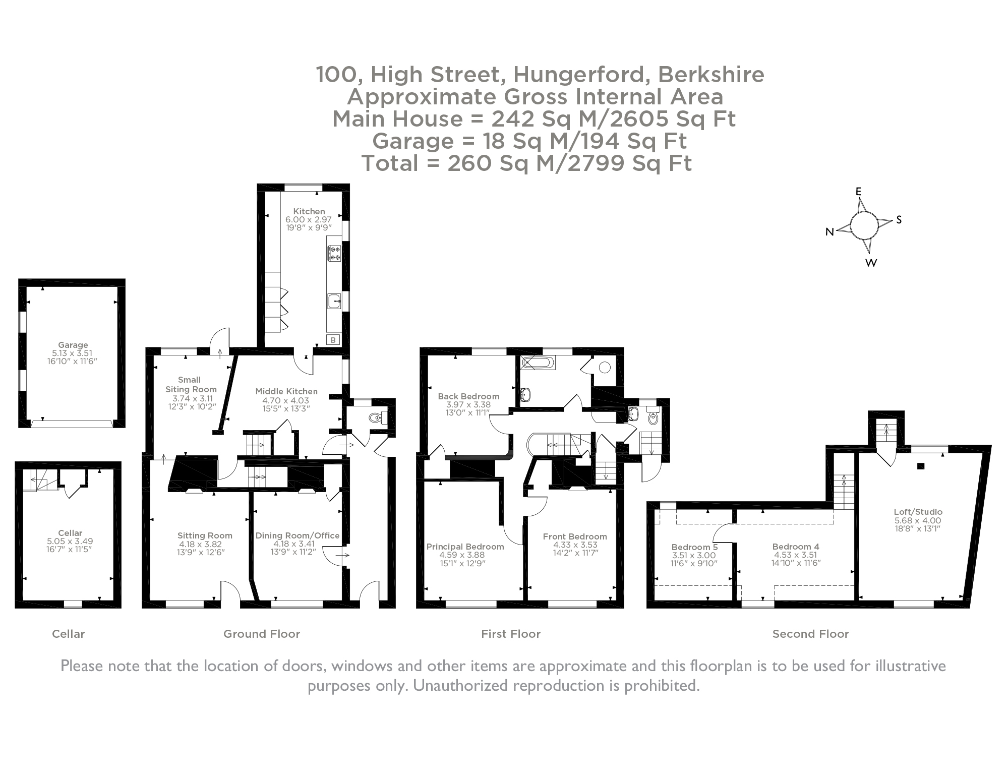 100, High Street, Berkshire floorplan