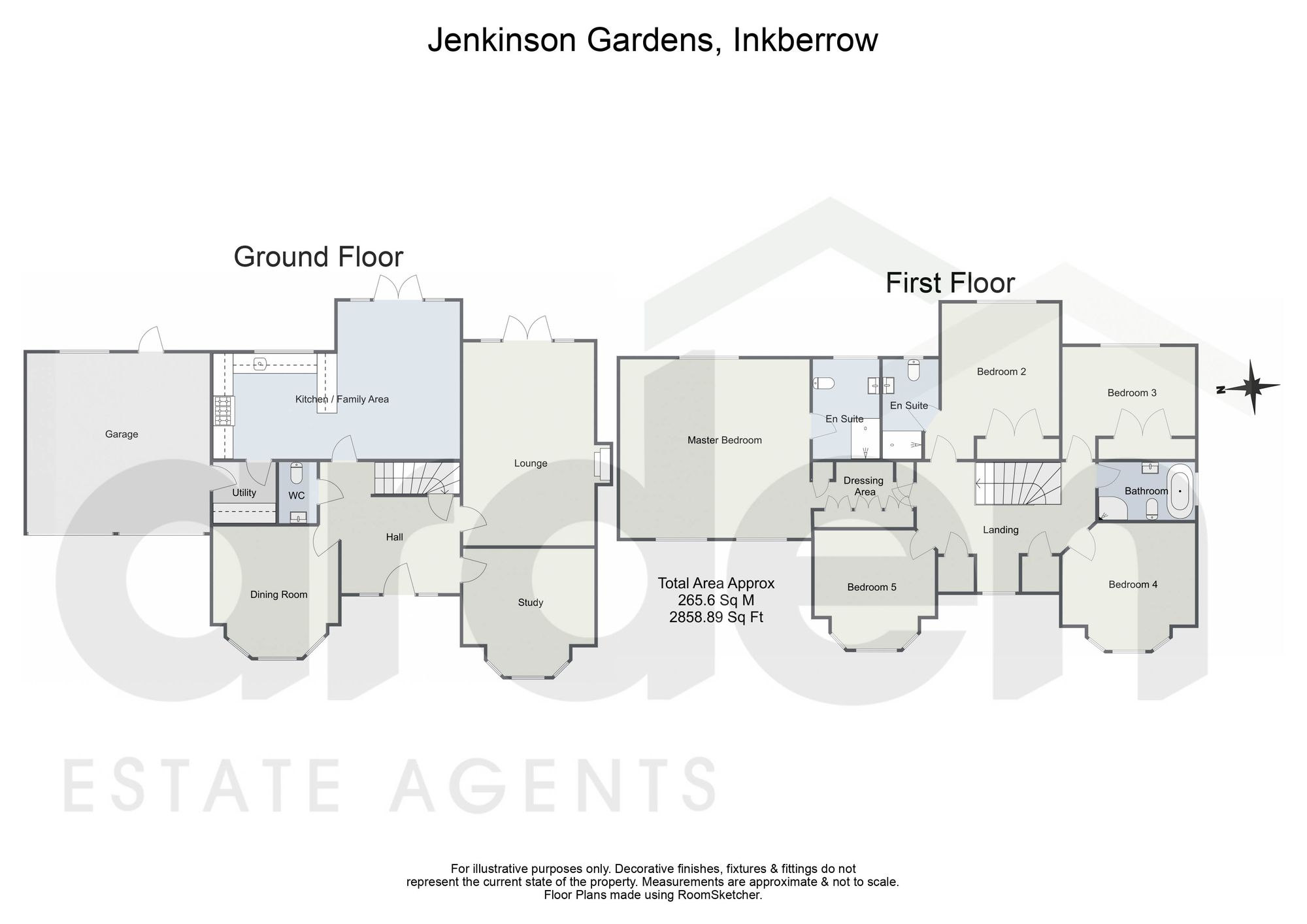 2 Jenkinson Gardens, Worcester floorplan