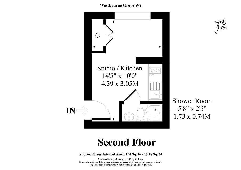 Westbourne Grove, London floorplan