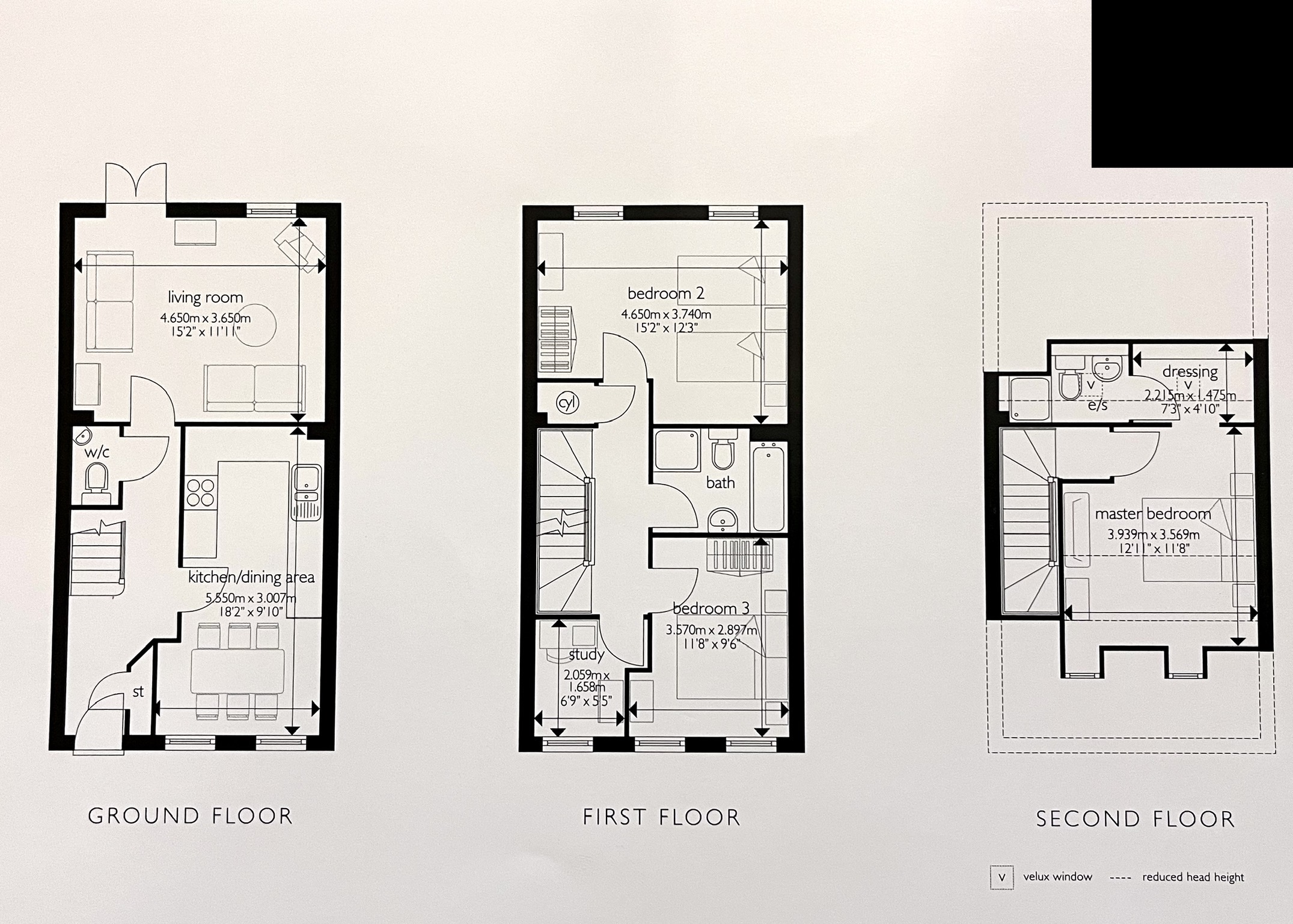 12, King Harolds View, Caldicot floorplan