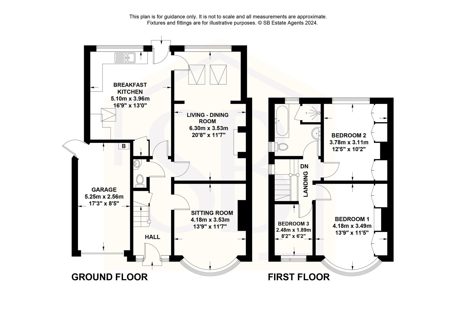 83, West Busk Lane, Otley floorplan