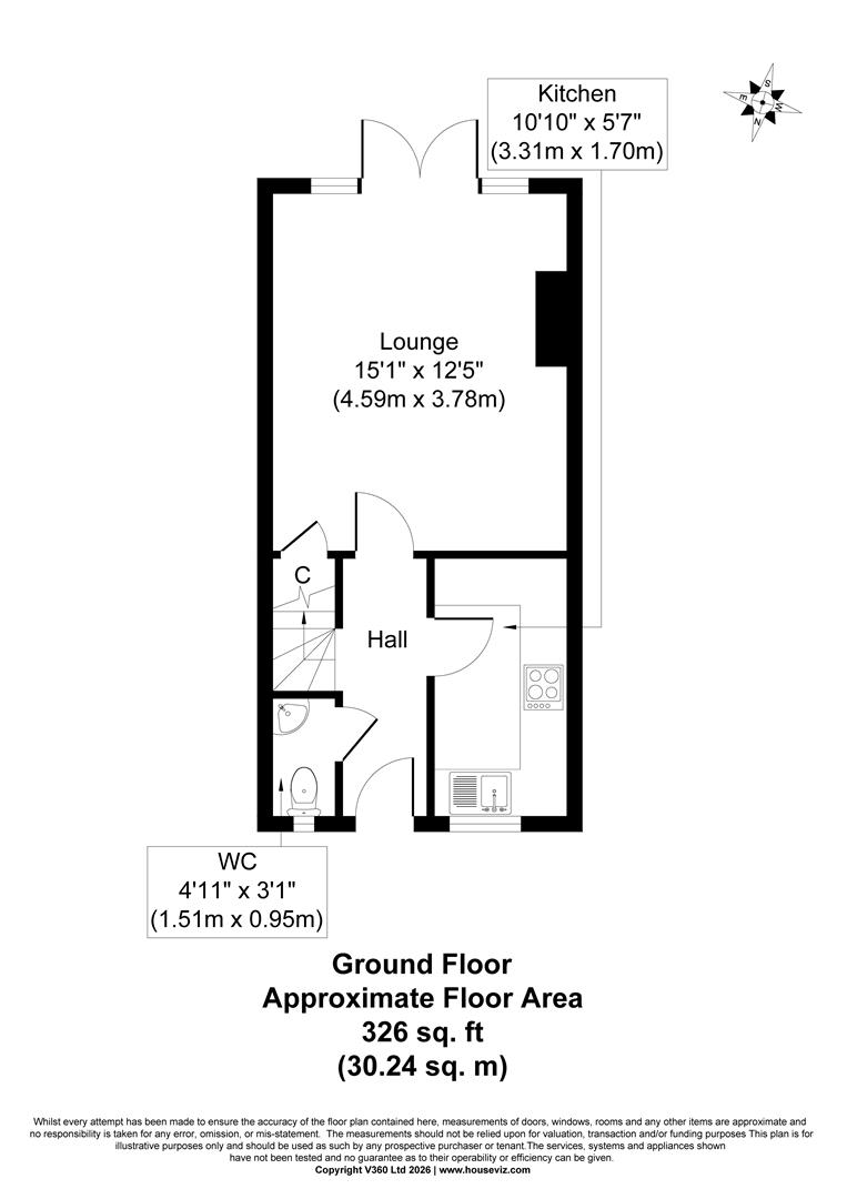 8, Periwinkle Court, Goole floorplan