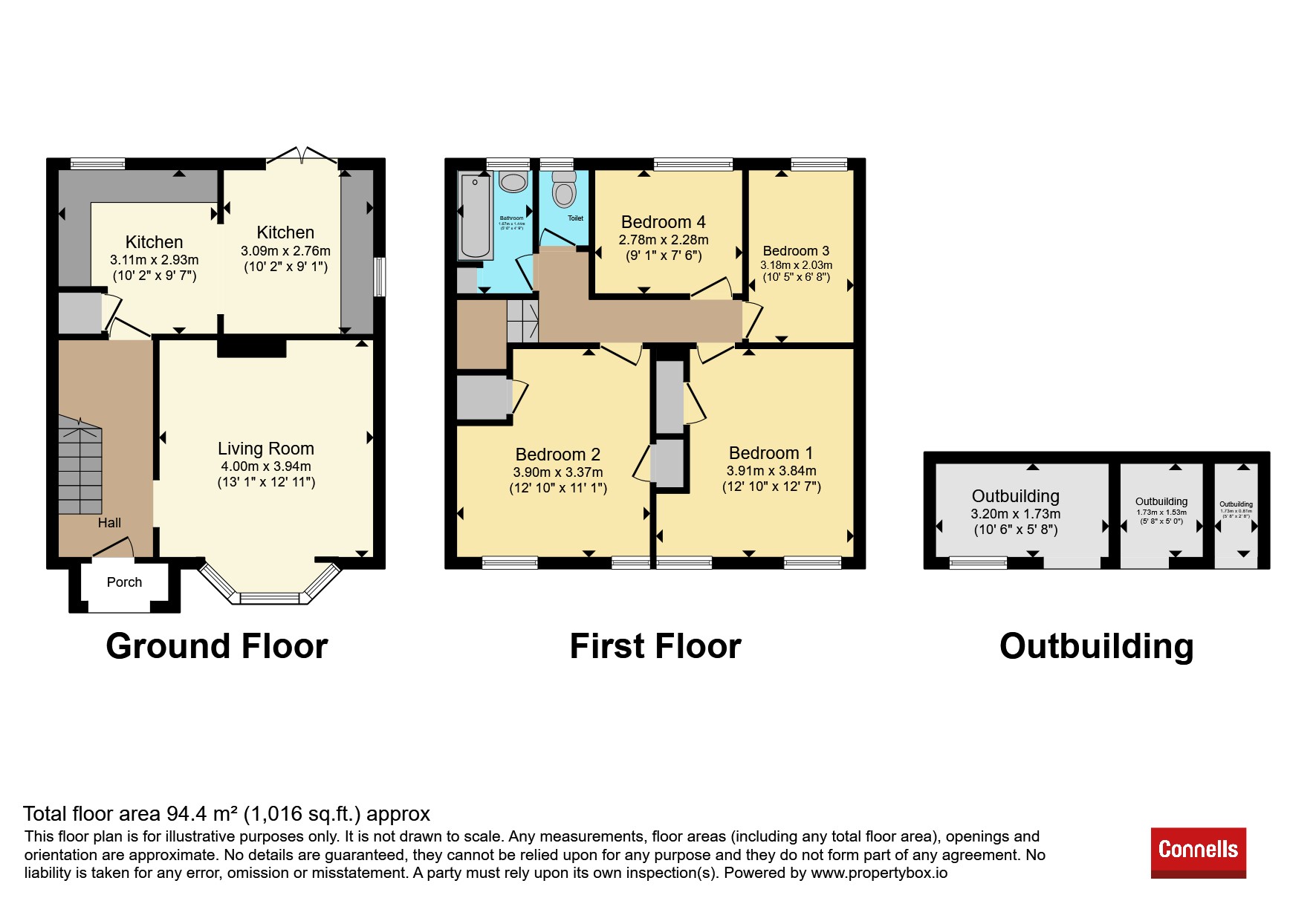 243, Greystoke Avenue, Bristol floorplan