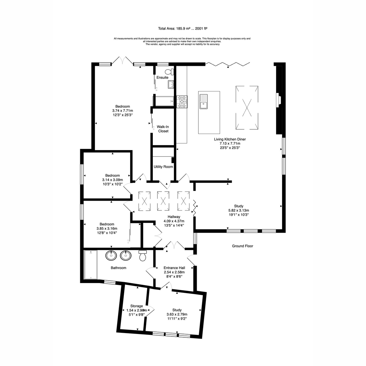 6, Pine Tree Grove, Kirby Muxloe floorplan
