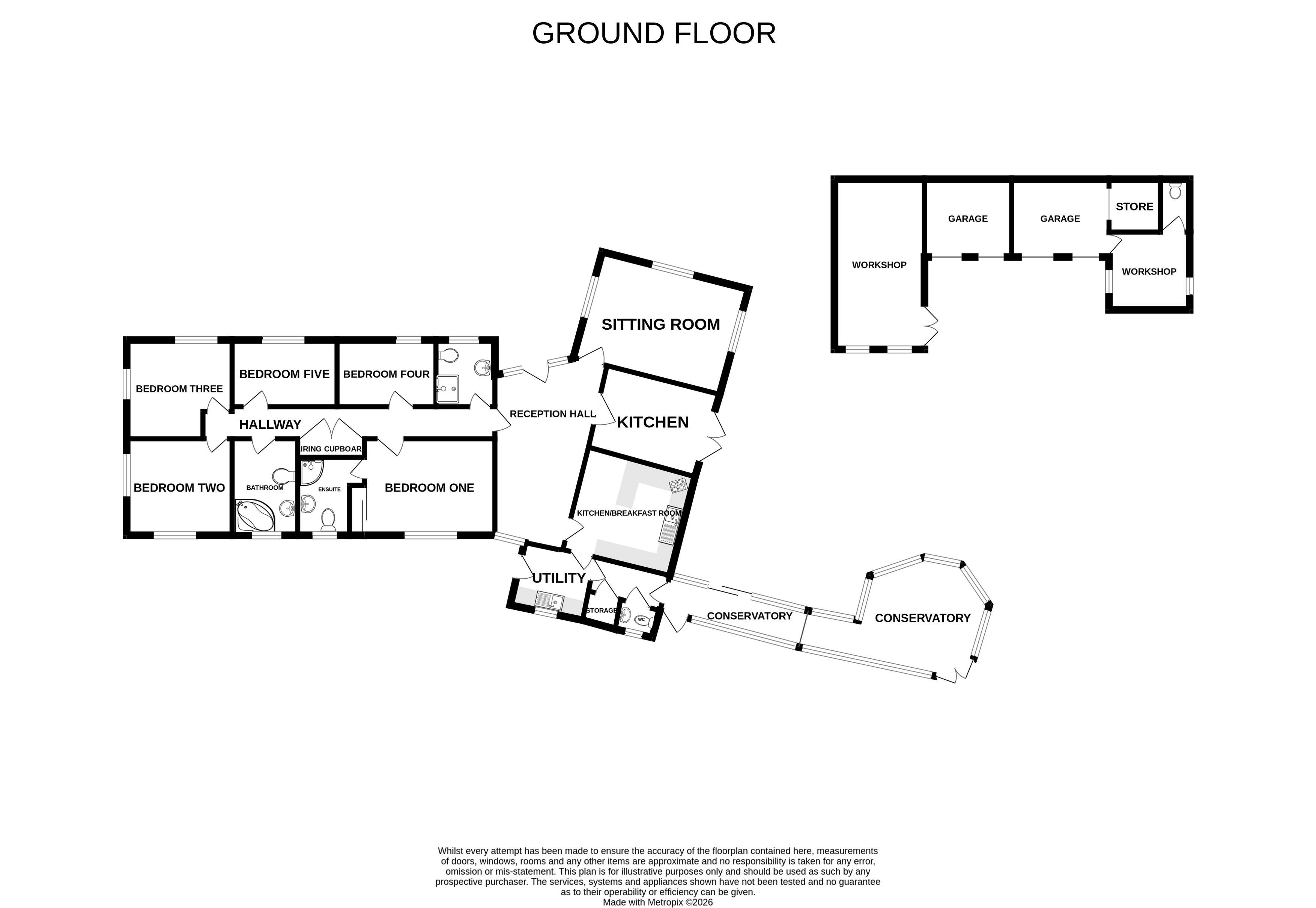 Sunbeams, Barnhall Road, Maldon floorplan