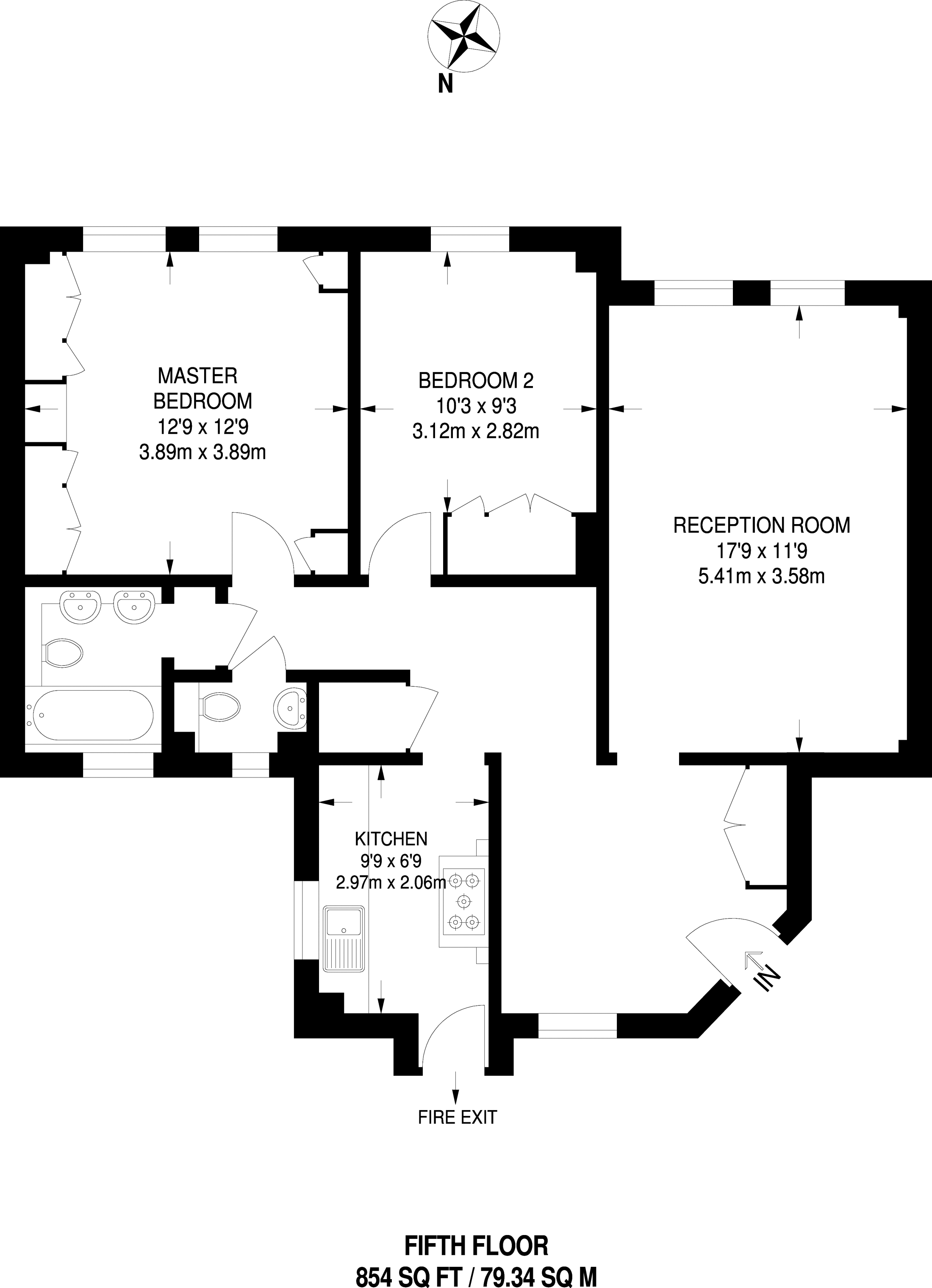 2 Bedrooms Flat to rent in Fulham Road, Chelsea SW3