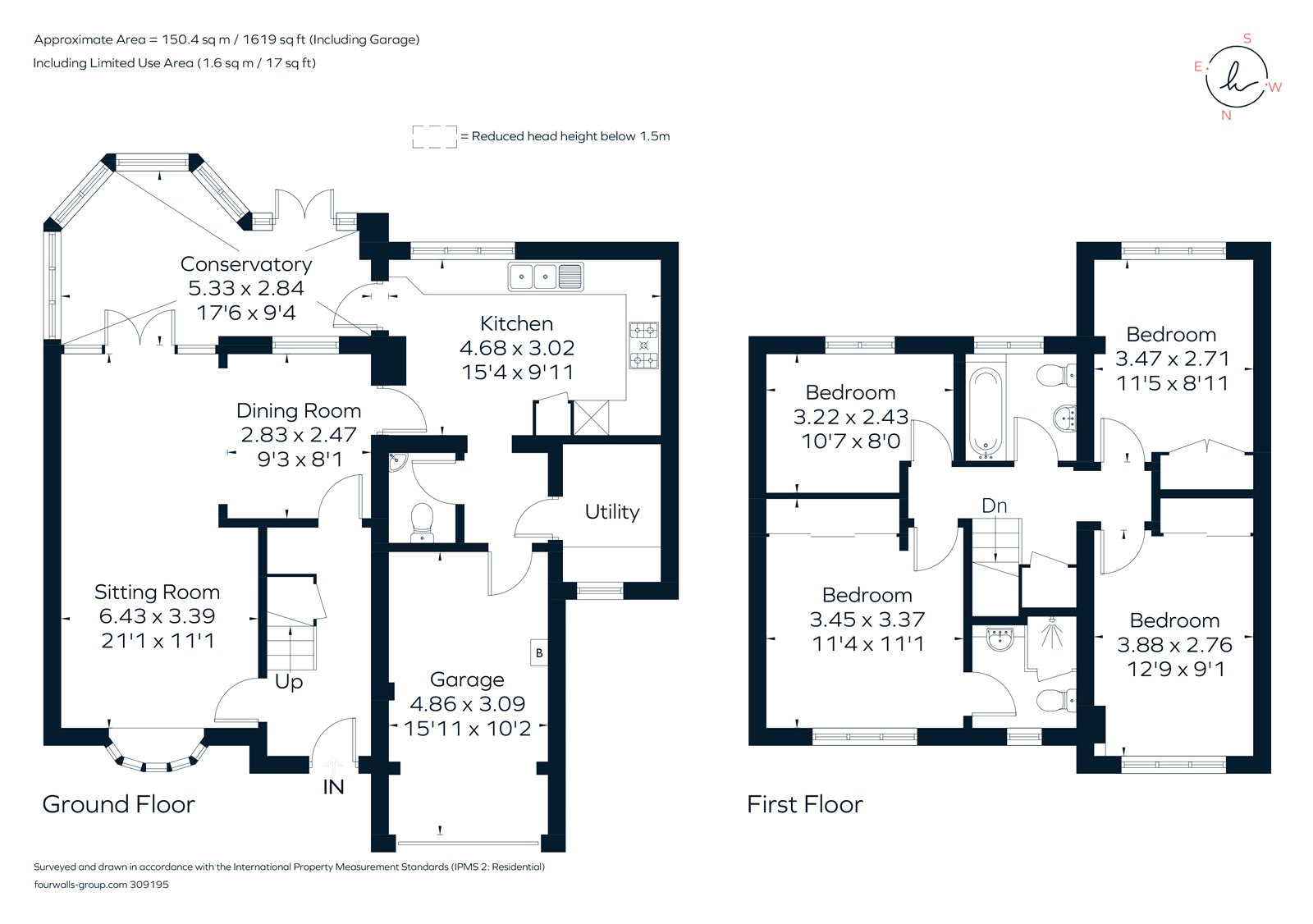 6, Somerford Close, Maidenhead floorplan