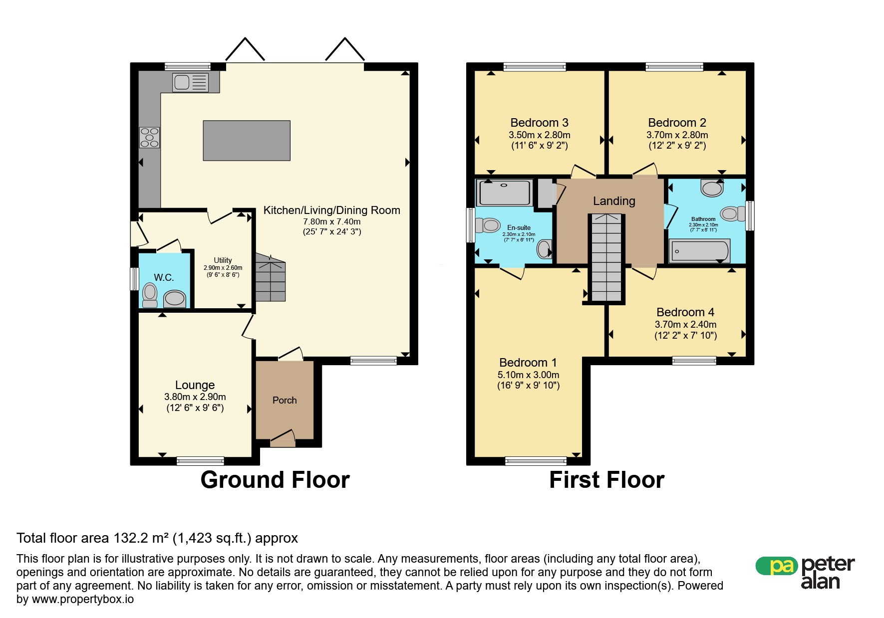 3, Cedar Gables, Libanus Road, Blackwood floorplan