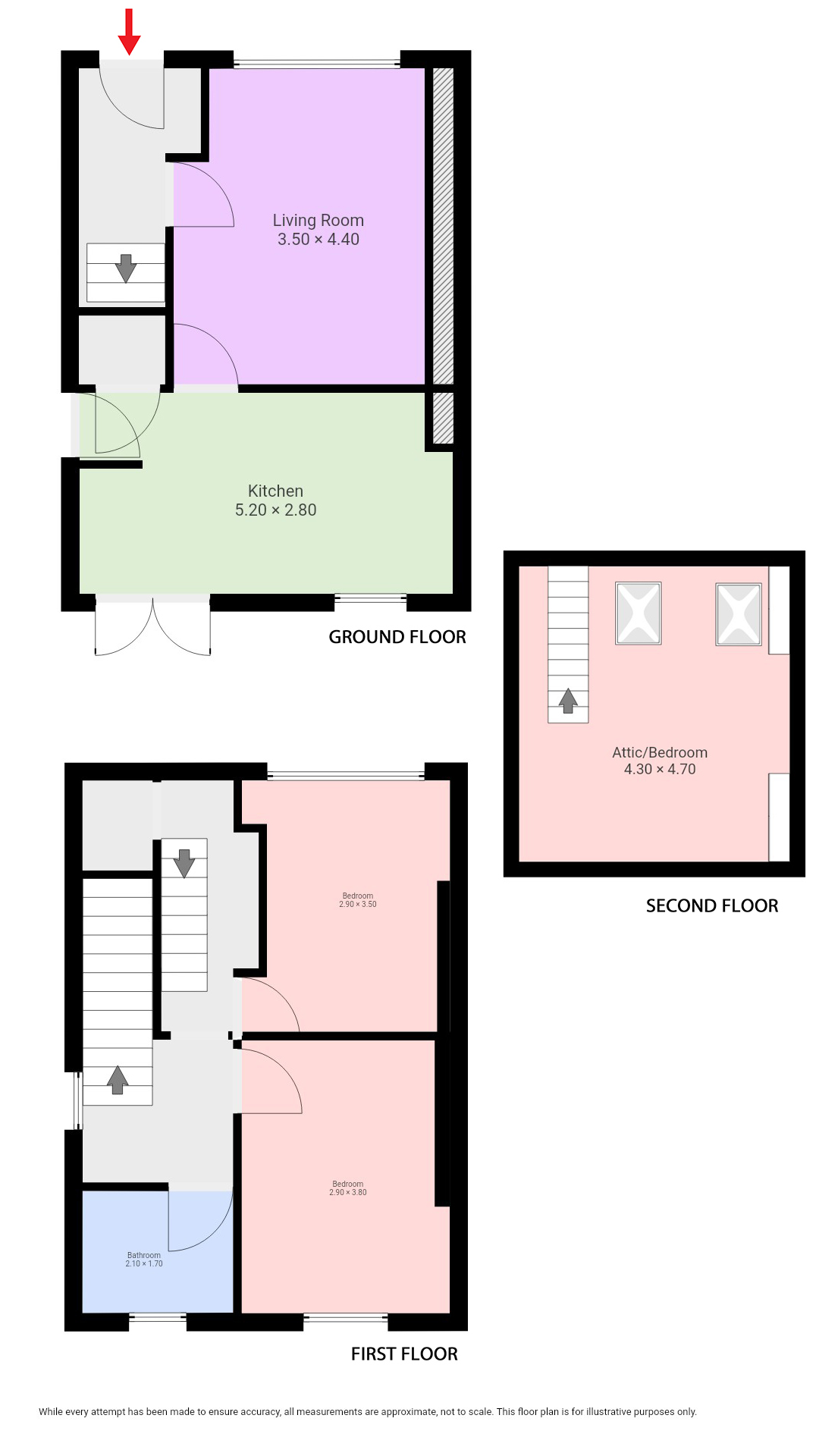 287, Old Edinburgh Road, Uddingston floorplan