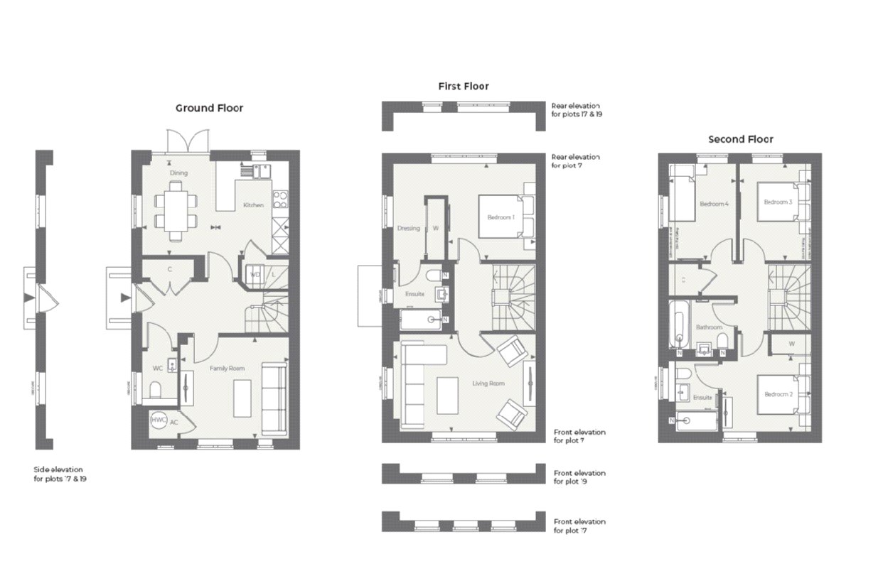 Plot 19 The Ivy,, Spring Hill, Maidenhead floorplan