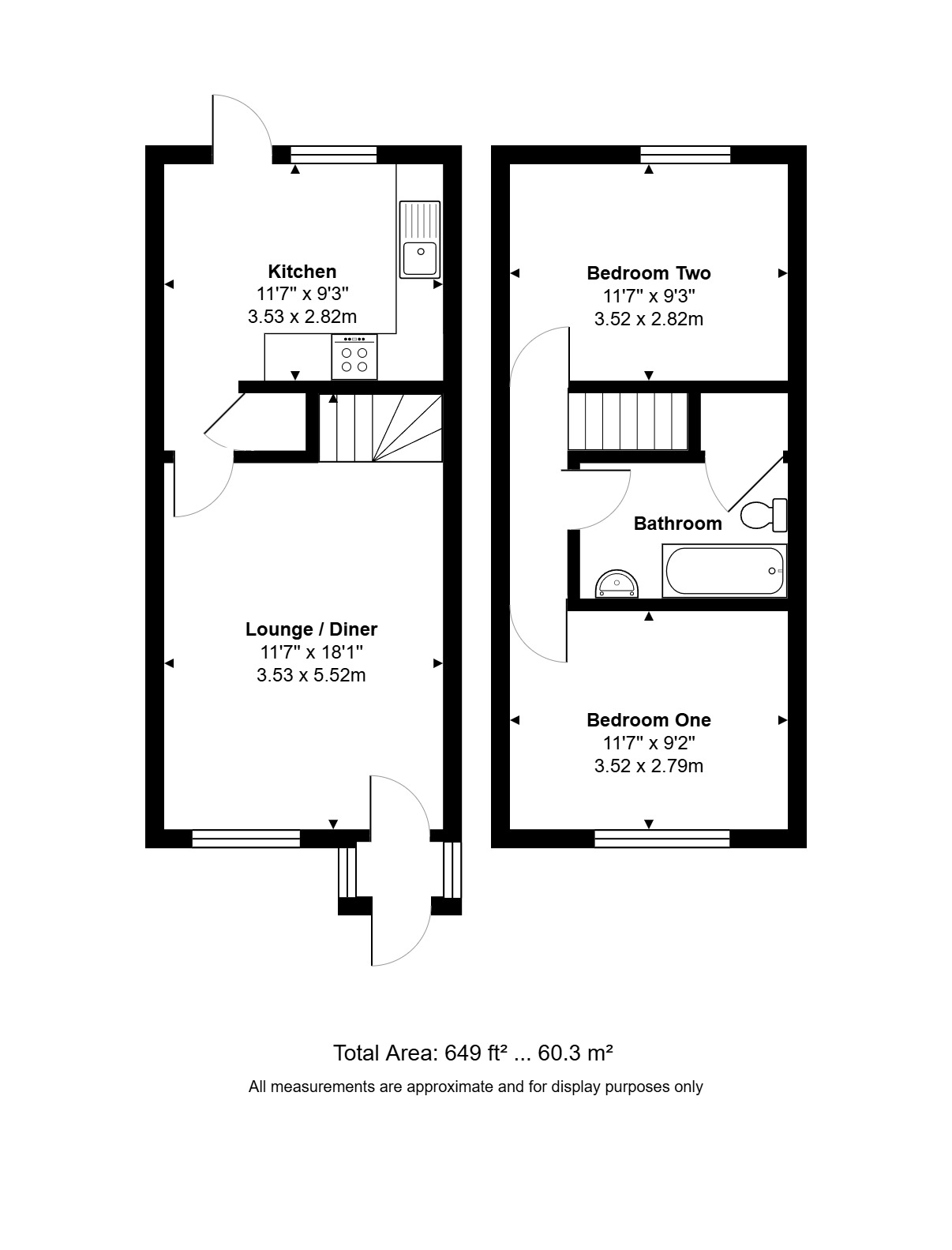2, Faygate Way, Reading floorplan