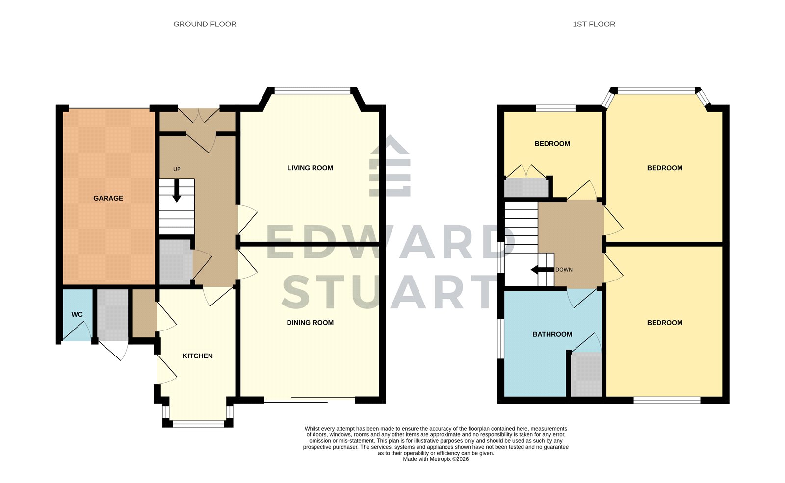 20, Warwick Road, Cambridgeshire floorplan