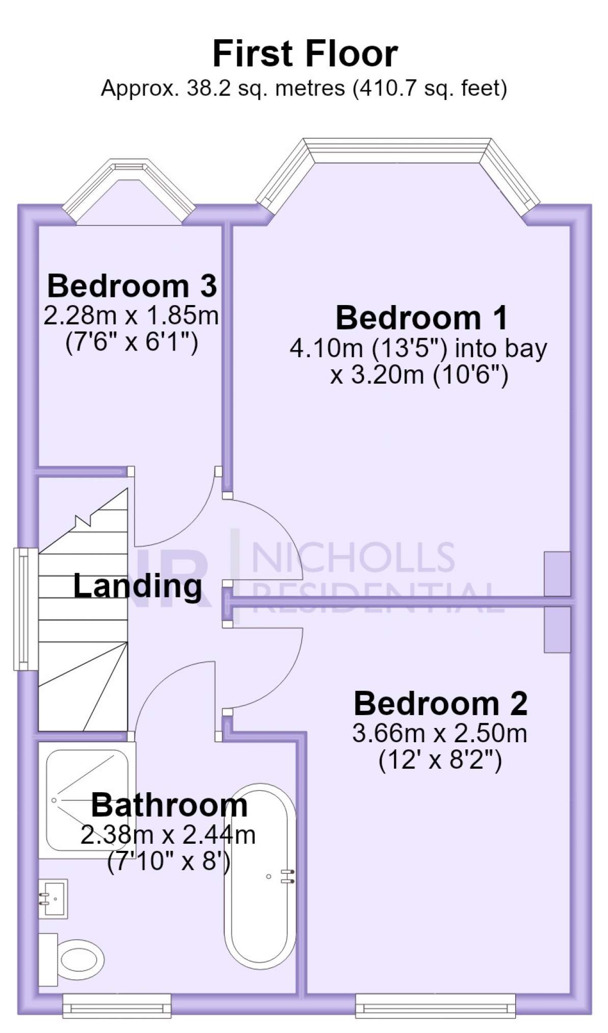 Belfield Road, West Ewell floorplan