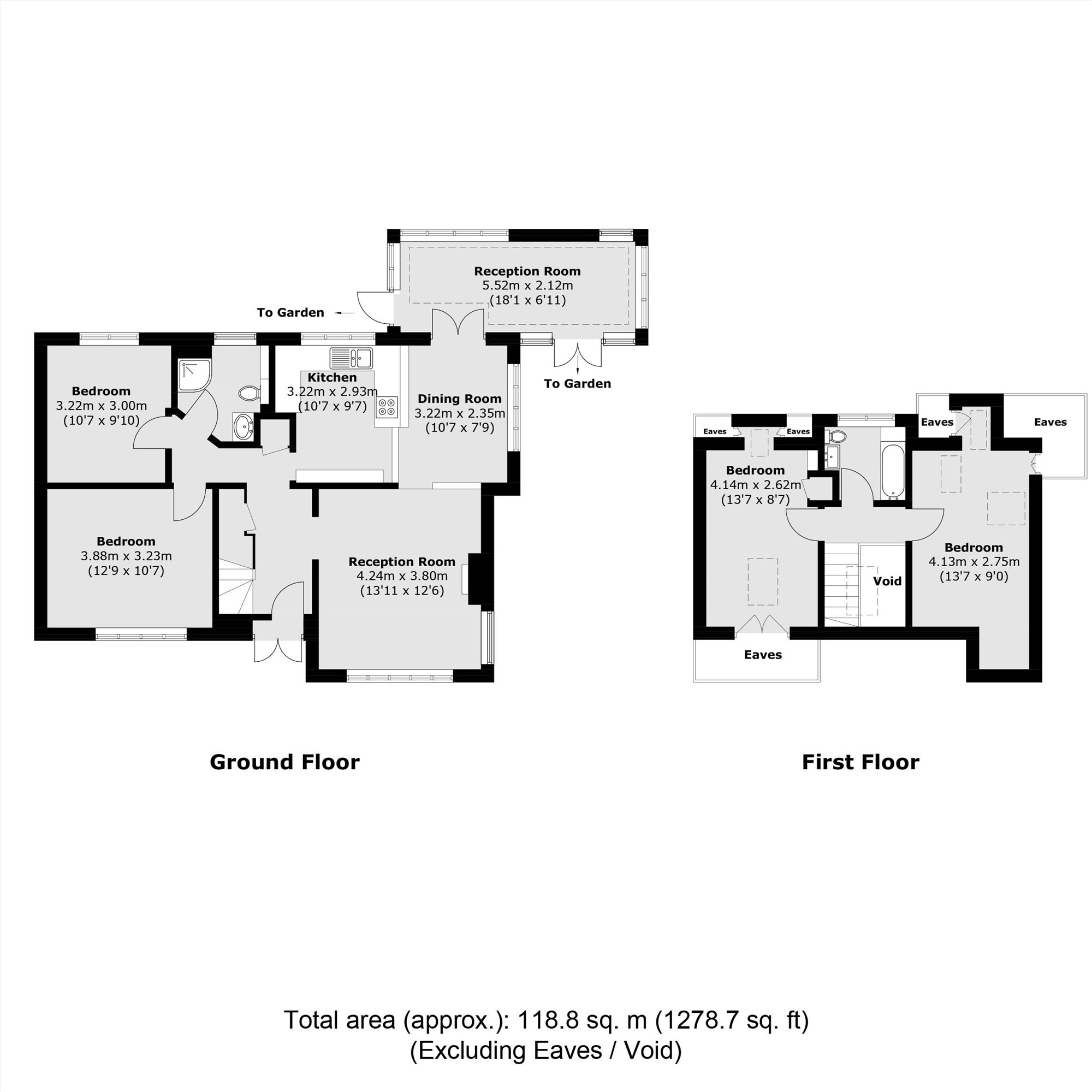 2, Graham Road, Mitcham floorplan