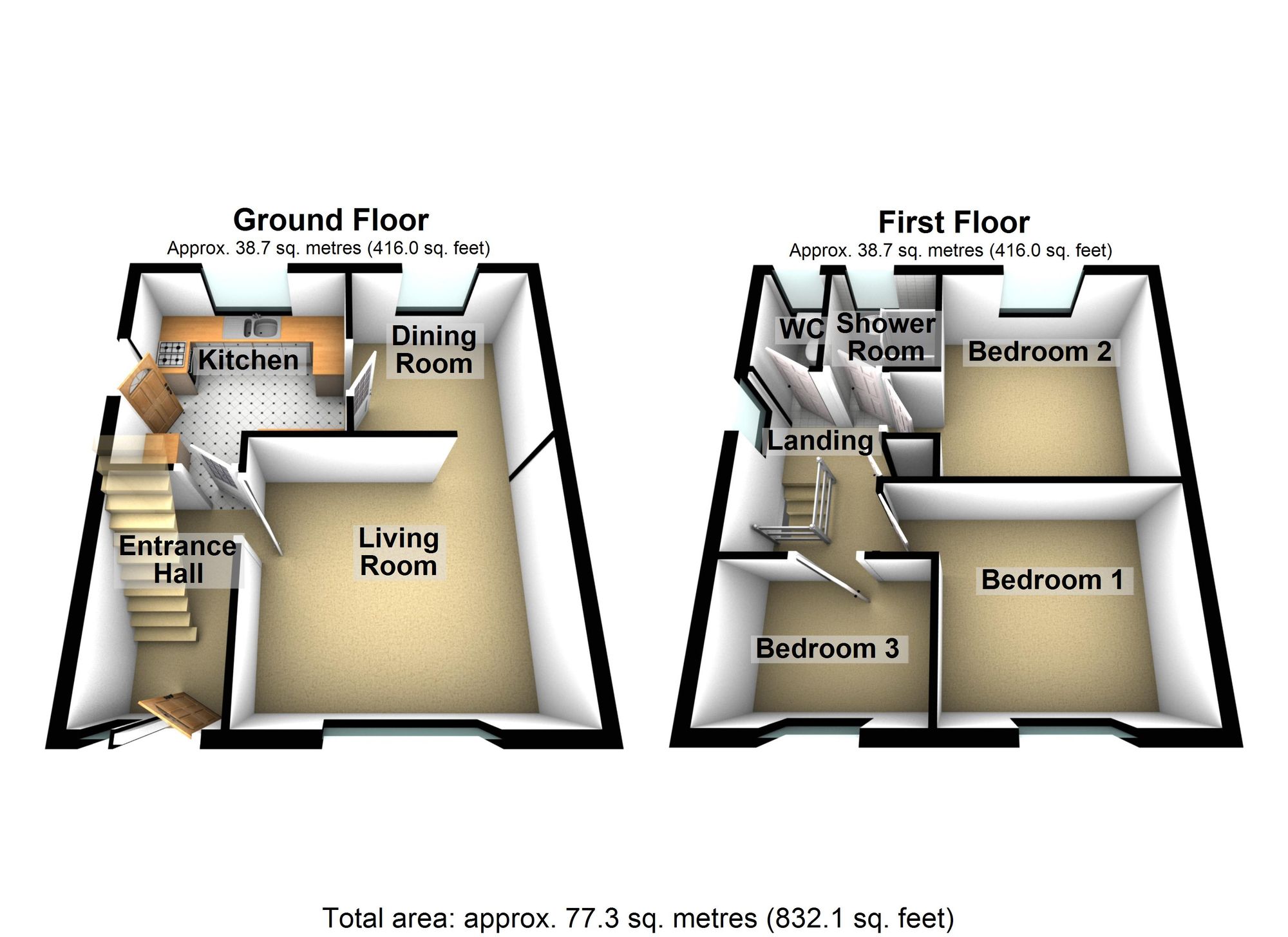 21 Reapers Rise, Doncaster floorplan