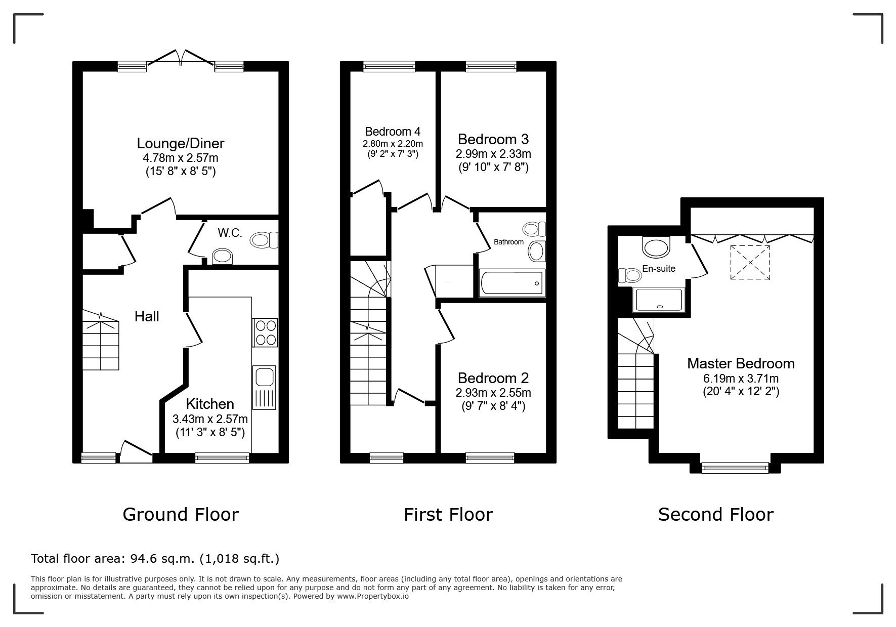 27, Barron Road, Surrey floorplan
