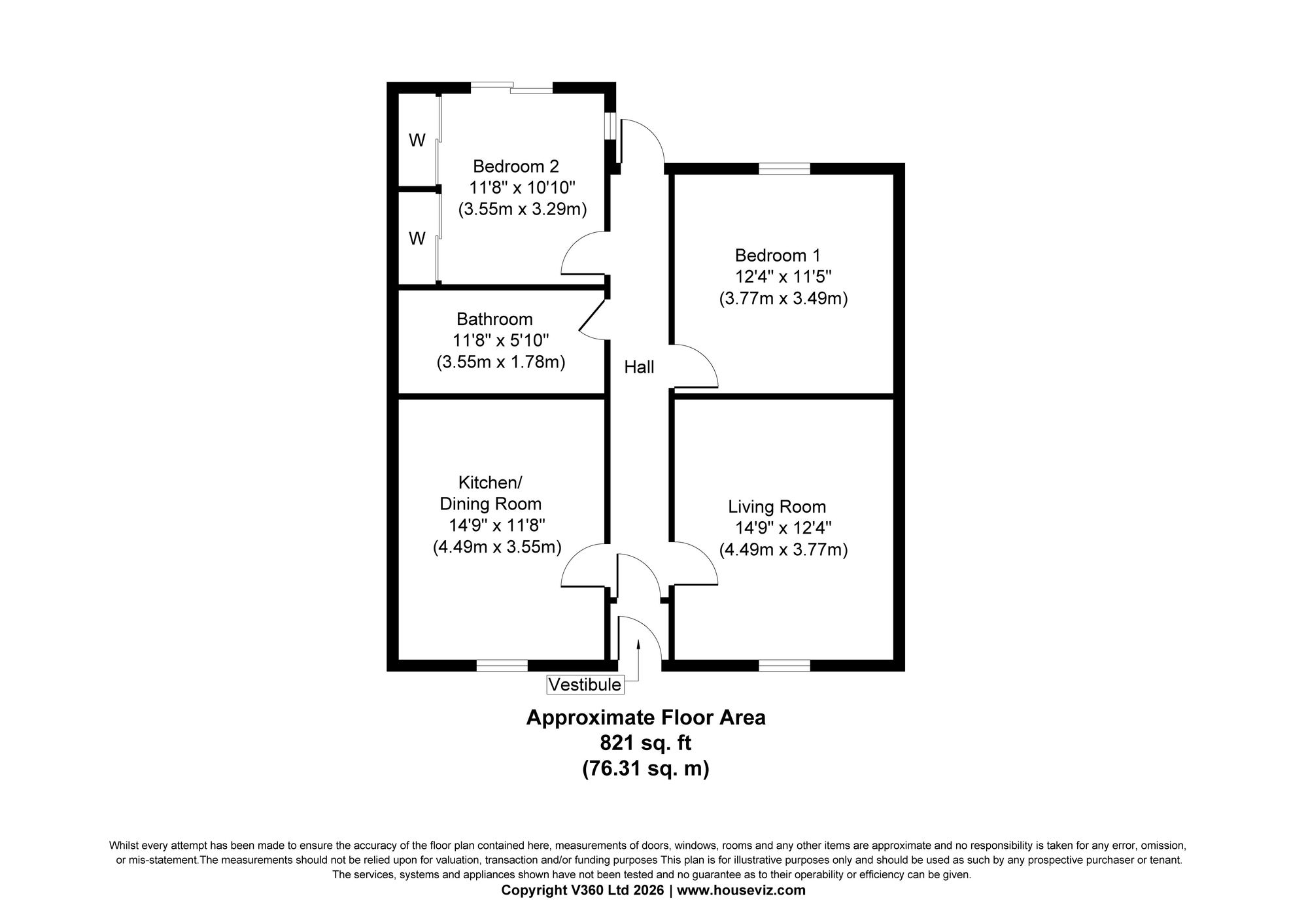 14 Main Street, Bathgate floorplan