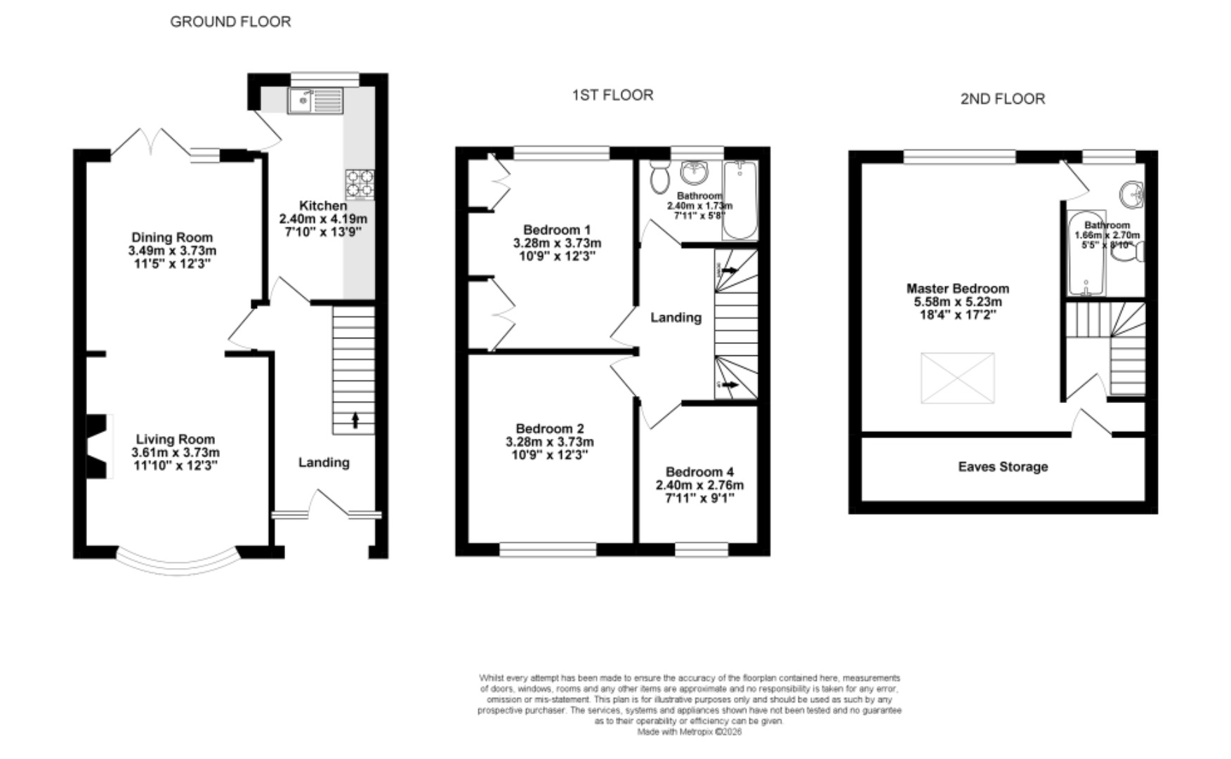 14 Queensholm Crescent, Bristol floorplan