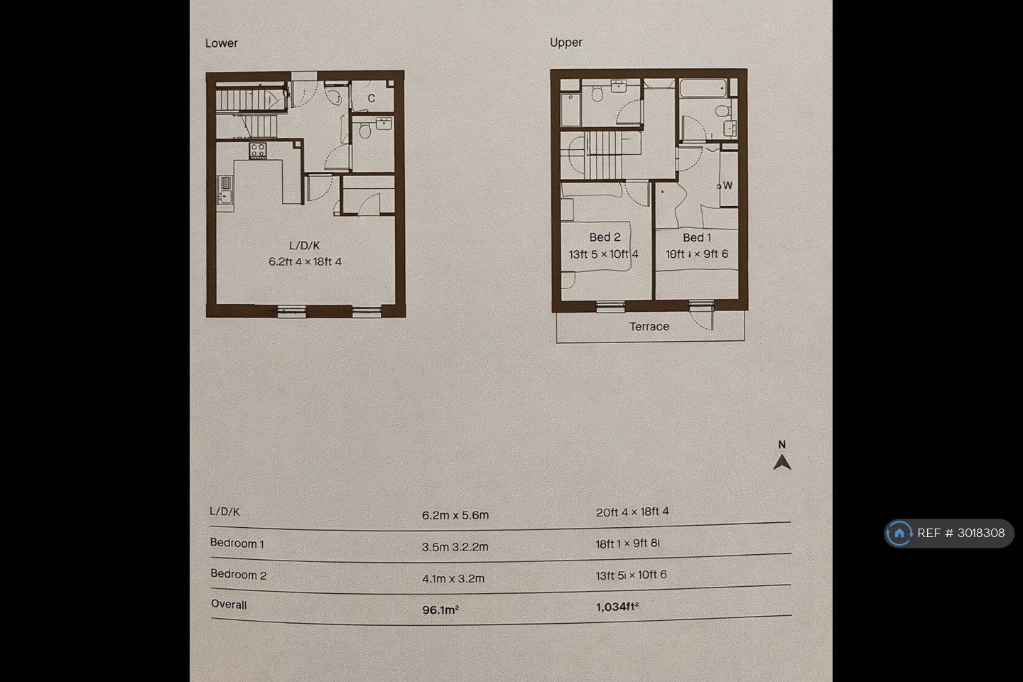 Flat  Insignis Point, A Station Road, Sidcup floorplan