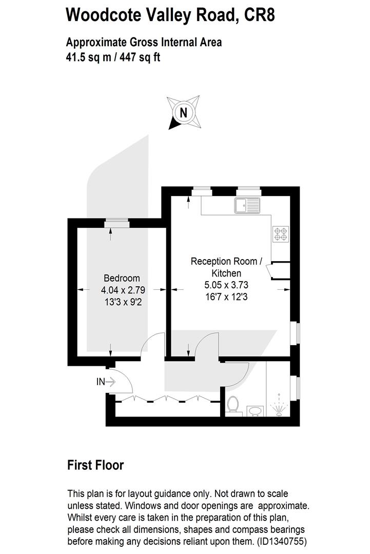 Woodcote Valley Road, Purley floorplan