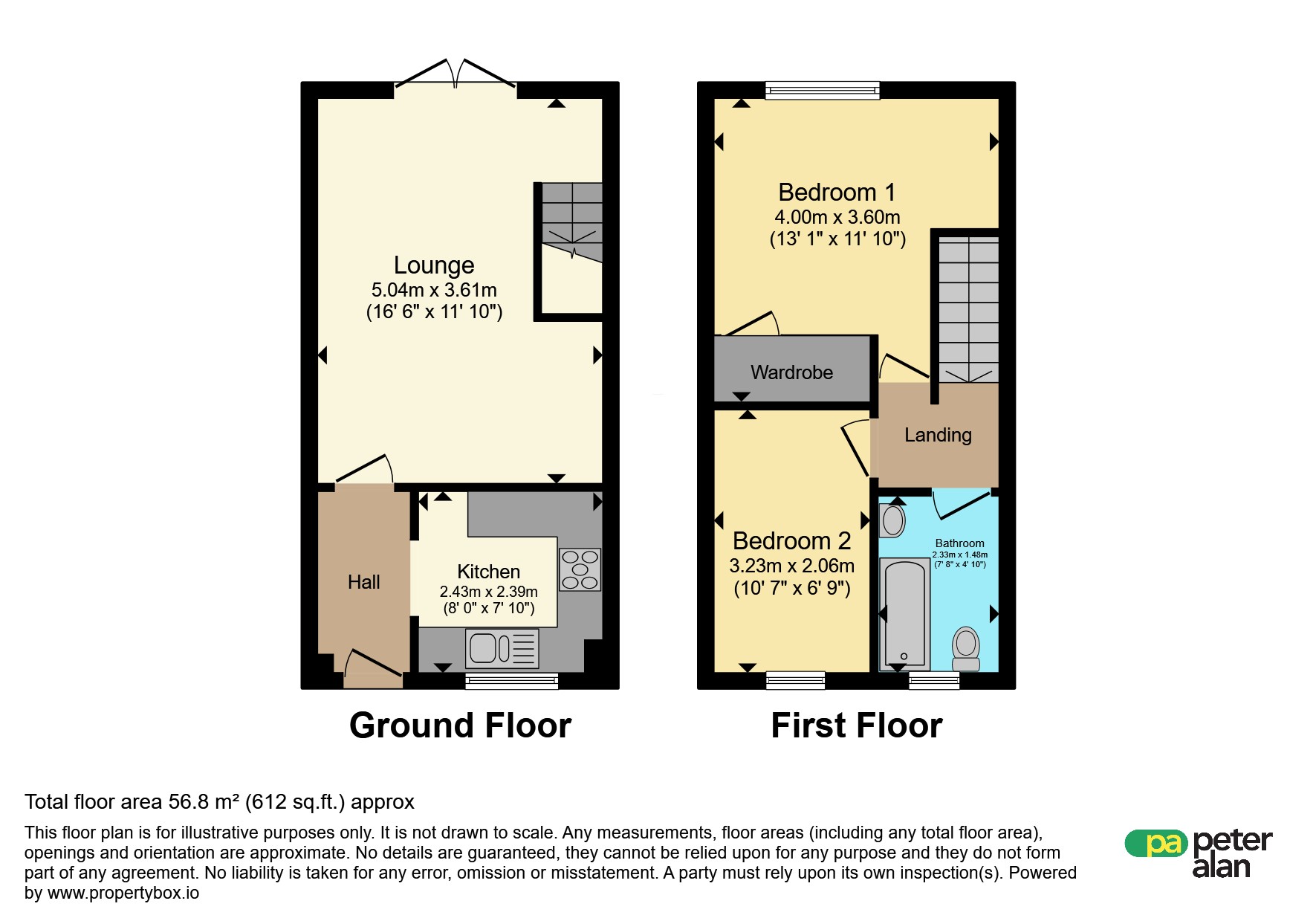 154, Heritage Park, Cardiff floorplan
