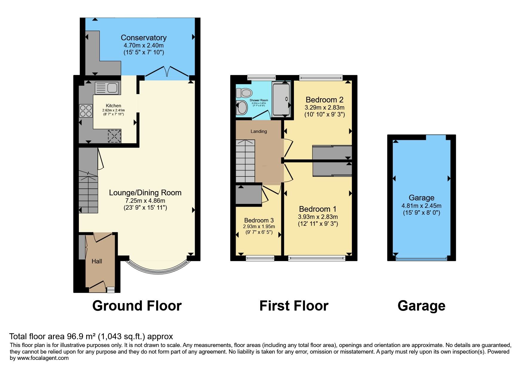 27, Kipling Grove, Hemel Hempstead floorplan